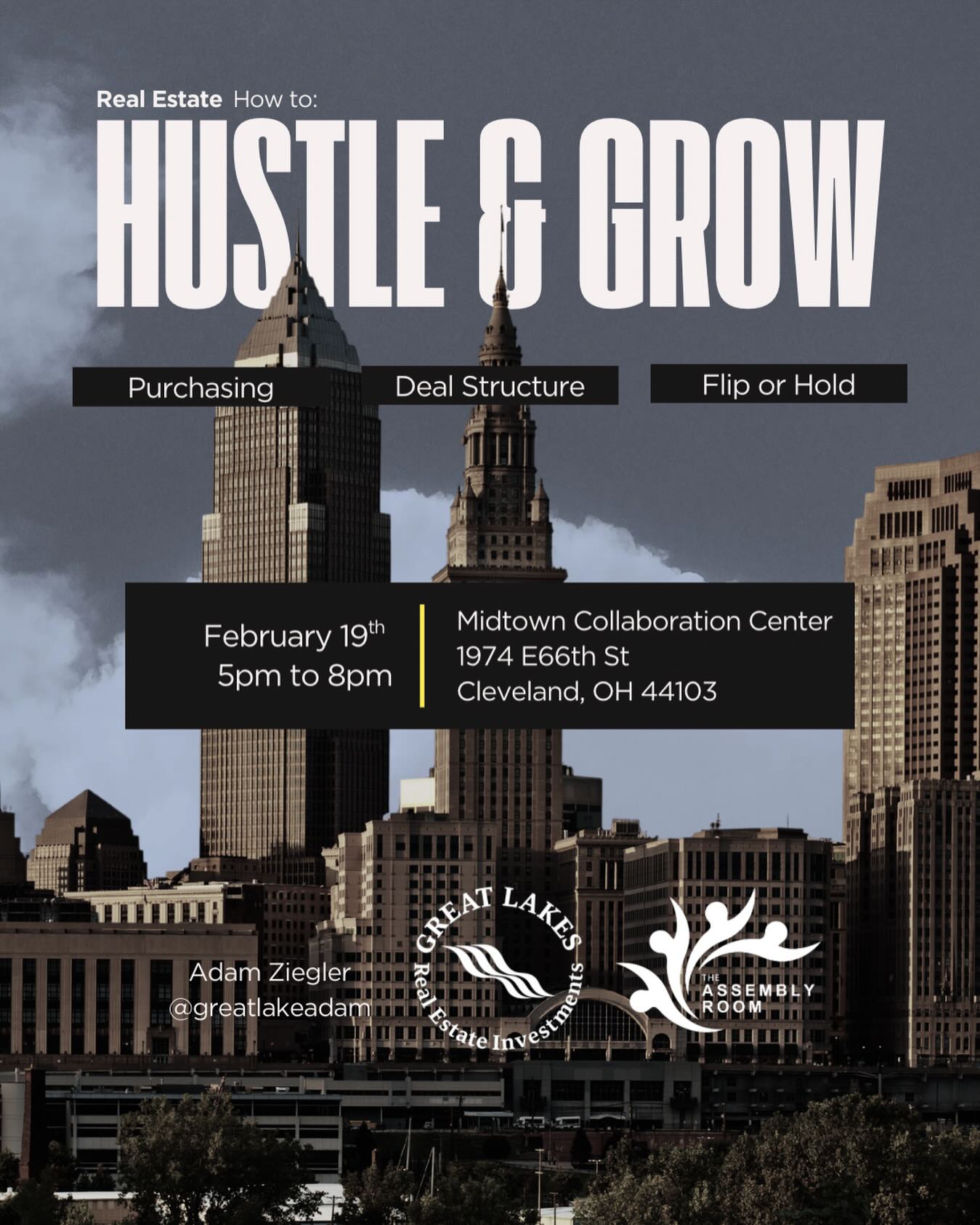 Hustle & Grow: Cleveland Real Estate Edition is back — because the last room was full, the energy was real, and the deals didn’t stay hypothetical. People learned how to see opportunities, structure them, and move with confidence. Some folks left with notebooks full. Others left with phone numbers that matter. A few left plotting their first (or next) deal before the week was over.
This isn’t hype. It’s hands-on, plain-language real estate education rooted in Cleveland, but built for anywhere ambition lives. We talk strategy, funding, creative pathways, and exits — the stuff that turns curiosity into action.
If you missed the last one… yeah, this is your second chance.
If you were there… you already know why seats go fast.
🎟️ Spots are limited. Waitlist is already forming.
📍 Cleveland Real Estate Edition
🚀 Come ready to hustle. Leave ready to grow.
🔗 Link in Bio
Stay tuned — because momentum like this doesn’t slow down, it multiplies.
#RealEstate #Cleveland #WholeSale #BuyHoldRepeat #Strategy