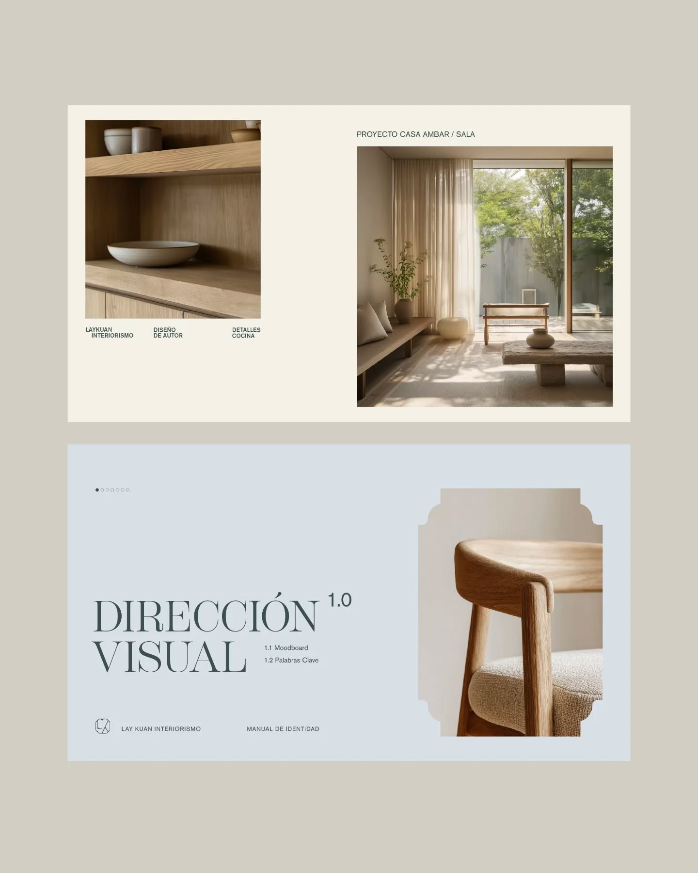 Manual de Identidad para Lay Kuan Interiorismo.
Una marca que refleja su esencia en cada detalle.
Plantilla disponible 100% editable para diseñadores de marcas. Link en bio ✨️🤍