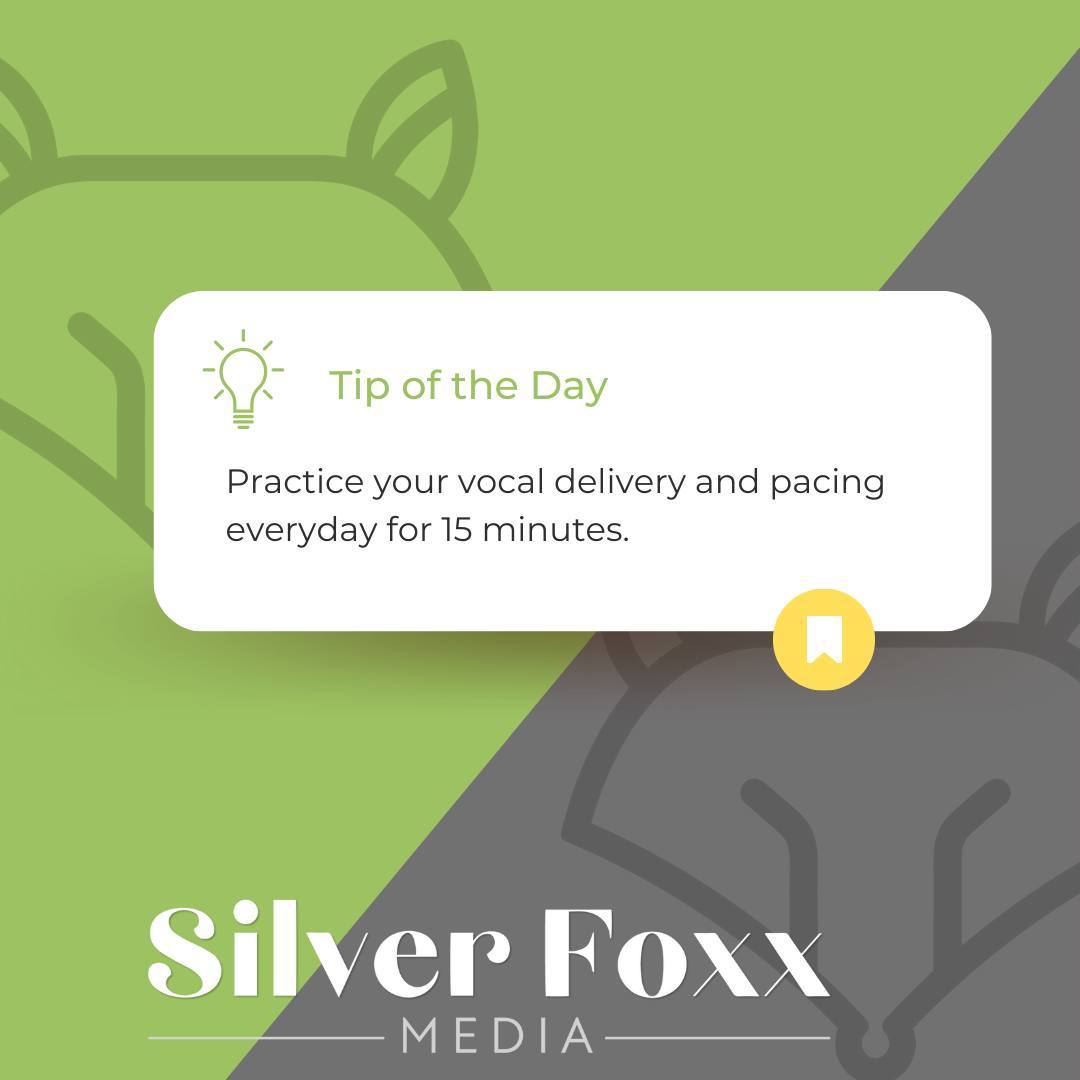 Do you want to improve your podcast delivery? One of the best things you can do is practice vocal pacing and delivery for 15 minutes a day.
Vocal pacing is the rhythm and speed of your speech. It's important to find a pace that is comfortable for you and that keeps your listeners engaged. Delivery is how you express yourself with your voice. It's important to be clear and articulate, and to use your voice to convey emotion.
Here are a few tips for practicing vocal pacing and delivery:
✅ Read aloud from a book or article.
✅ Record yourself speaking and listen back to your delivery.
✅ Practice speaking in front of a mirror.
Practicing vocal pacing and delivery for 15 minutes a day can make a big difference in the quality of your podcast. So what are you waiting for? Start practicing today!
Visit our website or call us today to learn more about our podcast services: https://buff.ly/42Hzn76