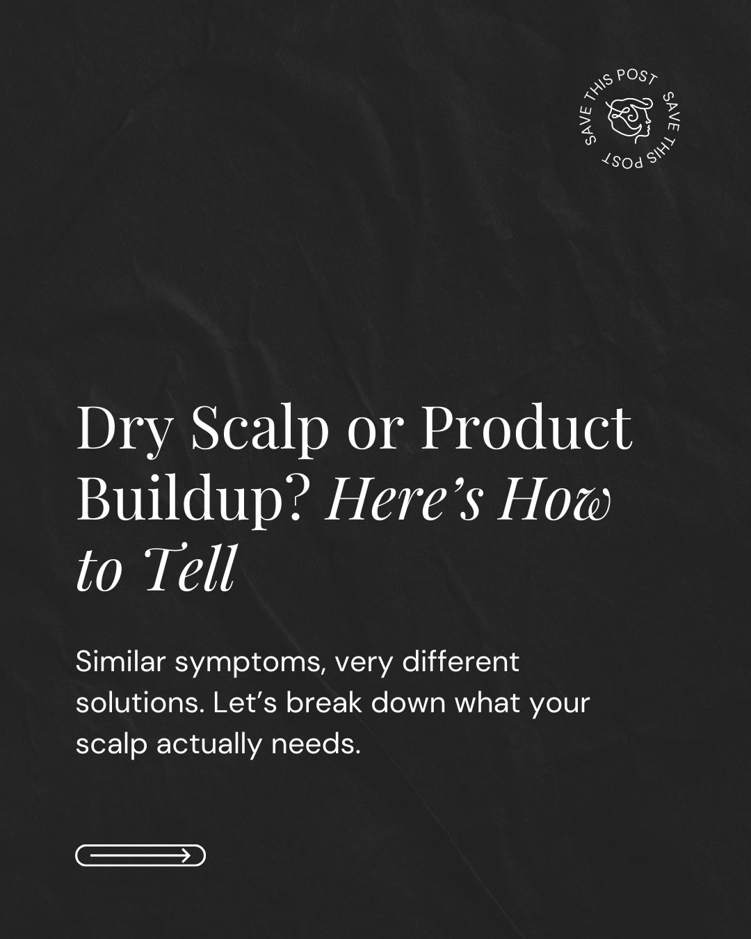 Flakes do not always mean dry scalp ✨ Often, what looks like dryness is actually product buildup sitting on the scalp, leaving hair feeling heavy or never fully clean.
Dry scalp is usually itchy, red, or scaly and needs hydration and calming care. Buildup needs proper clarifying to reset the scalp 🫧 Treating the wrong issue can make flakes and irritation worse.
Healthy hair starts with a healthy scalp 🤍 Save this for later and ask us about scalp care at your next visit.
Products mentioned:
@rpmcbdcare @neumabeauty @marianilaprofessional @kevin.murphy
#HealthyScalp #ScalpCare #HairHealth #SalonEducation #clarifyingshampoo