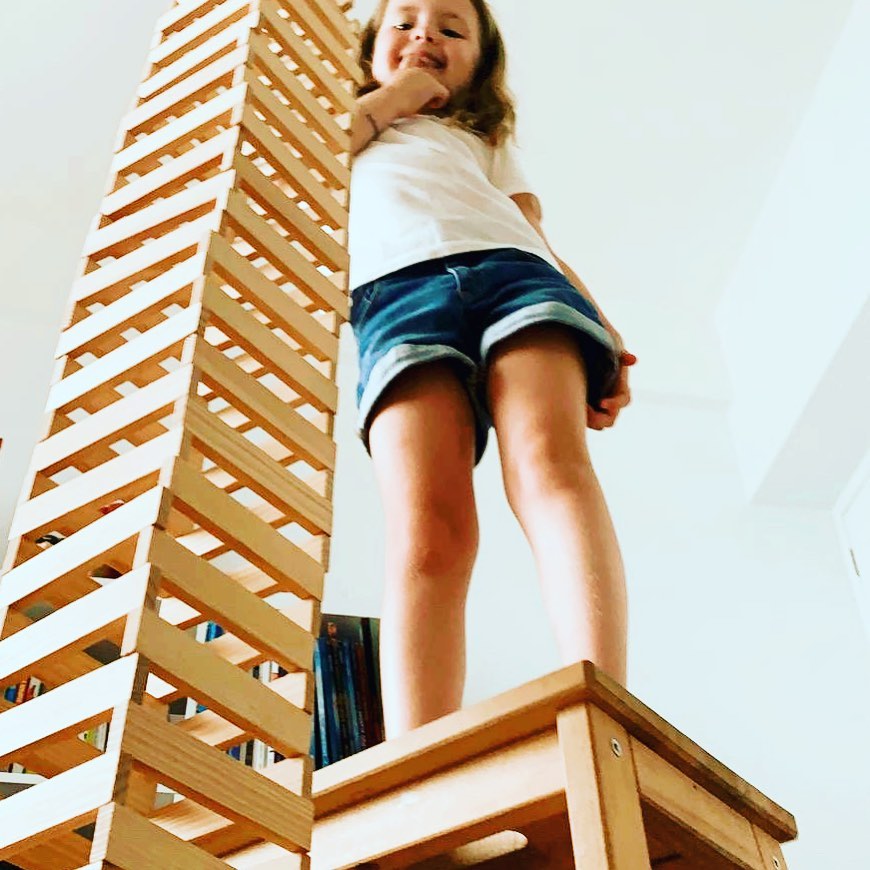 Can you build higher then yourself??? Yes of course!!! I am just wondering how I am going to break it now??? 😋 #happybuildersydney