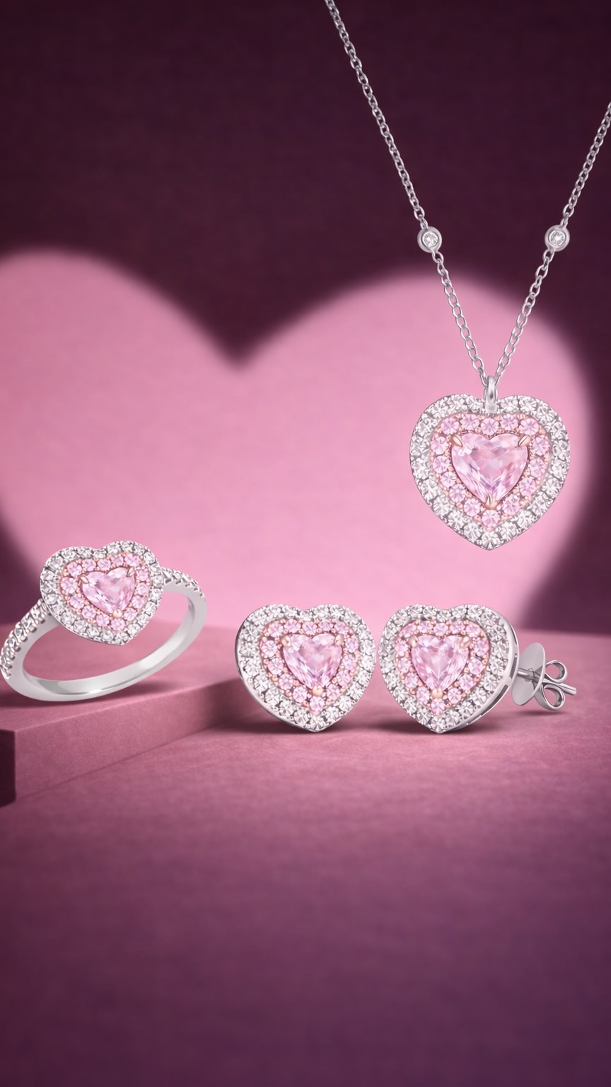 A heart made of sparkle, wrapped in forever...
#ValentinesGift #ValentinesJewelry #GiftOfLove #LoveInEveryDetail #PerfectGift GiftIdeas