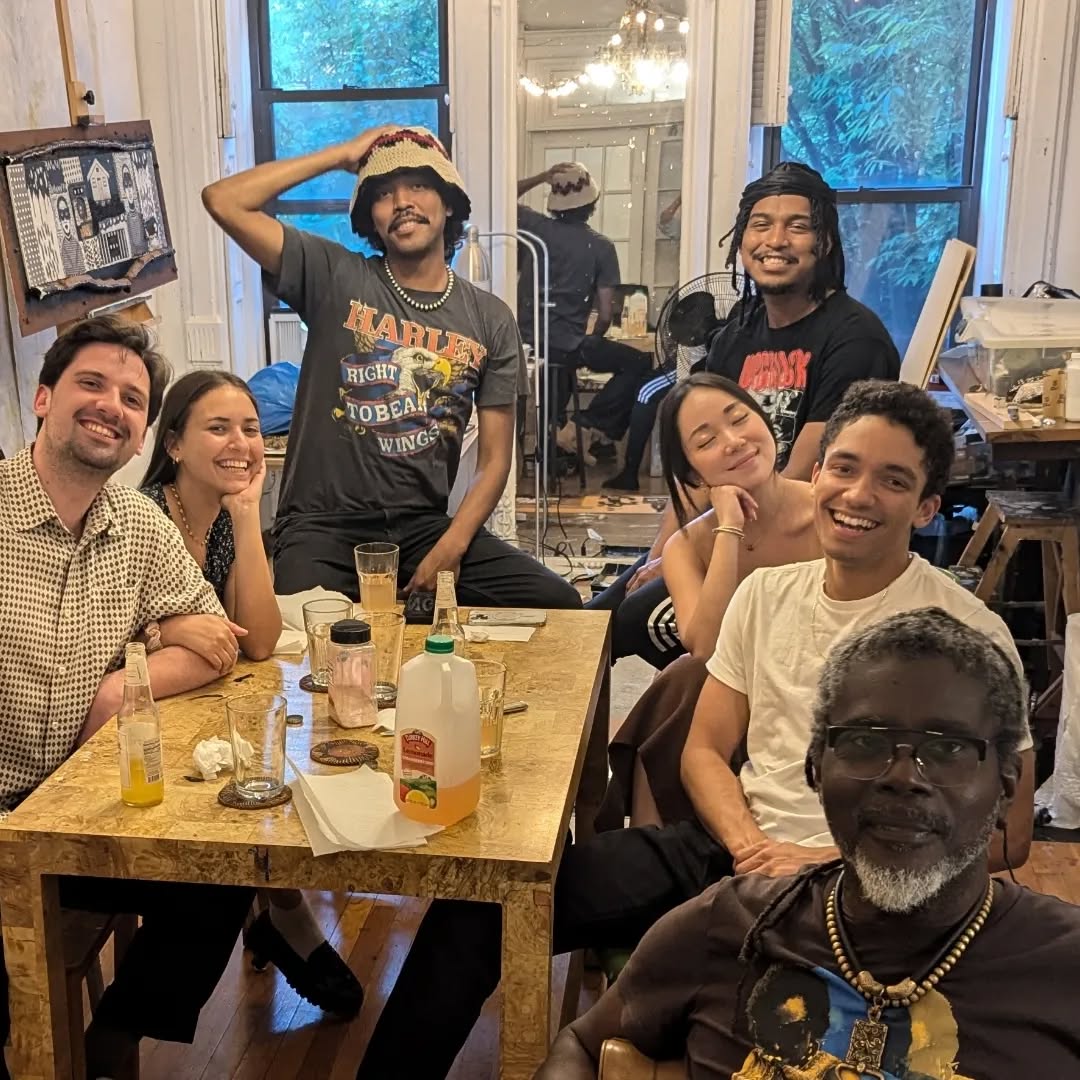 Almost at the end of a thirty day residency, and what also turned out to be a very transformative art pilgrimage. Thanks to Ocean, Forest, Alyce, Marshall, Kathy and Irwin, for this life changng experience. One Love!