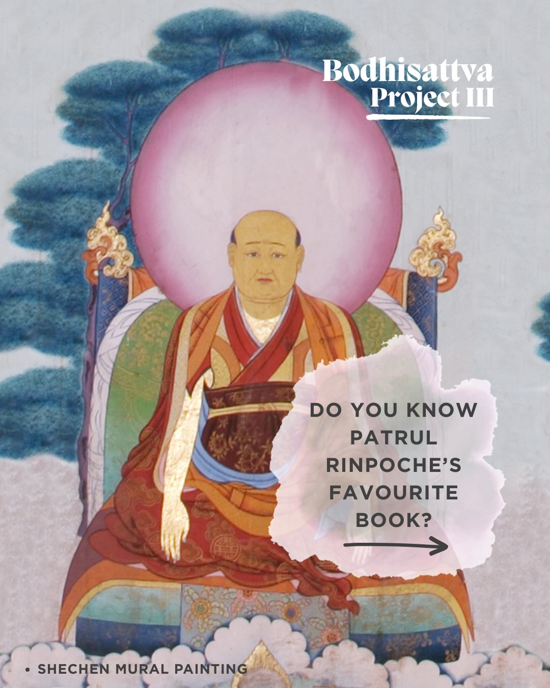 Do you know what is Patrul Rinpoche’s favorite book?
It’s The Way of the Bodhisattva!
If you’d like to study this precious text, you can join the Bodhisattva Project and receive teachings from Do Tulku Rinpoche, starting February 13th, 2026.
Throughout the entire cycle, teachings will be translated into Portuguese and Spanish.
✨ To learn more about the project and register, visit our website. Link in bio.
#BodhisattvaProject #WayOfTheBodhisattva #PatrulRinpoche #DoTulkuRinpoche #shantideva
#Buddhism #Dharma #Mahayana #SpiritualPath
#Meditation #MindTraining #Compassion #Wisdom #OnlineTeachings