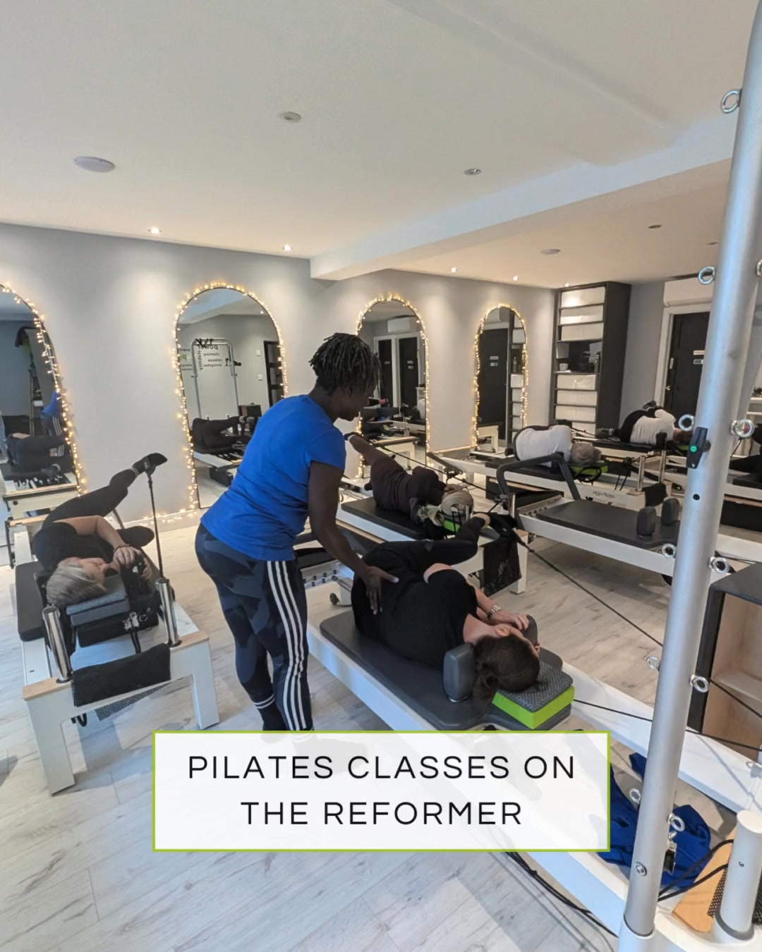 Our teachers give LOTS of individual corrections because precision of alignment is key in Pilates.
#reformerformen #pilatesforspinehealth #smallgrouppilates #reformerpilatesclasses #pilatesforposture #controlofmovement #pilatescontrol #pilatesprecision