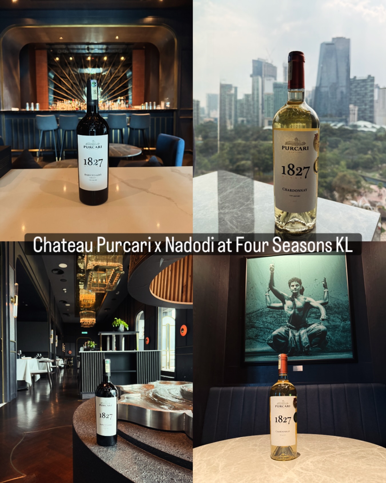Experience the legendary Chateau Purcari Rara Neagra Saperavi | Chateau Purcari Chardonnay, now available at Nadodi, Four Seasons Hotel.
#premiumwine #luxurydining #fourseasonskl #finediningkl #sommelierchoice