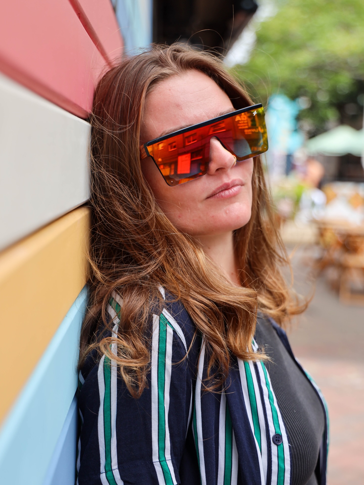 Same frame, different energy. Everybody. Everyday. Style: Superstar Color: Sunburst #sunglasses #zeezeewear