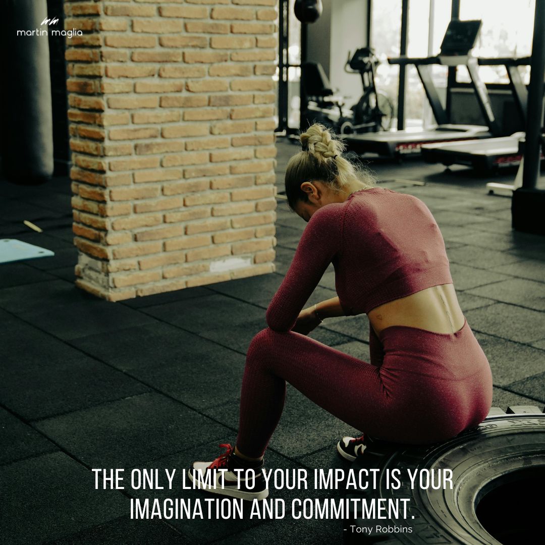The only limit to your impact is your imagination and commitment. - Tony Robbins #martinmaglia #mdi #sdi