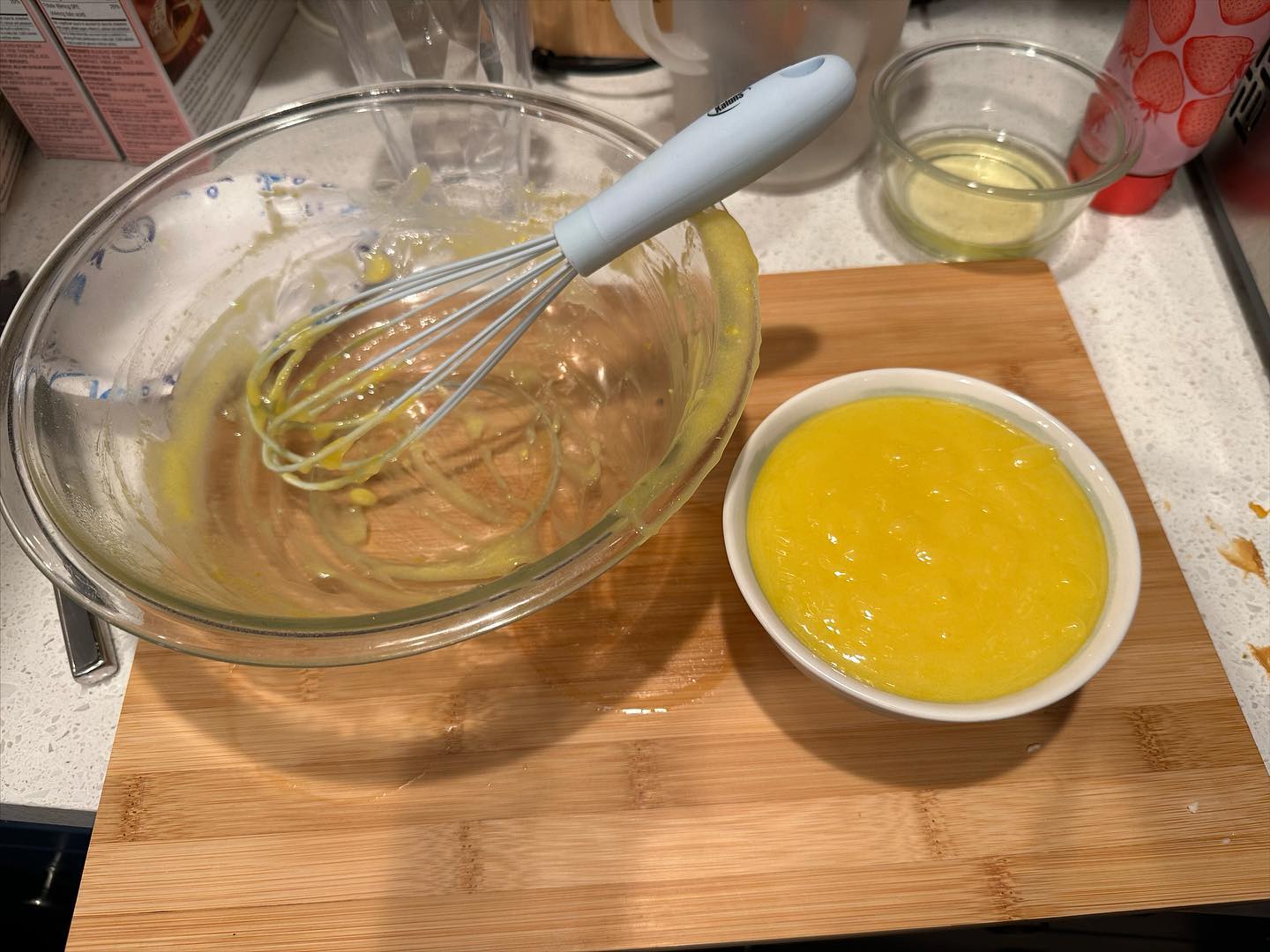 Lemon curd……. Yum