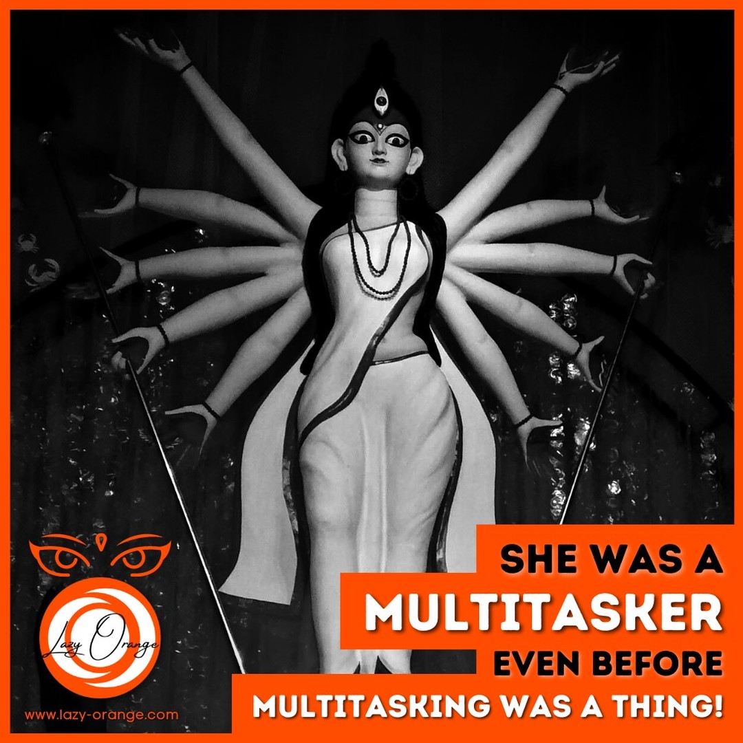 Goddess. Mother. Warrior. Multitasker. She is finally here!
#SubhoSathi #durgapujo2021 #multitasking #multitaskingmom #durgapujo #festivalsofindia