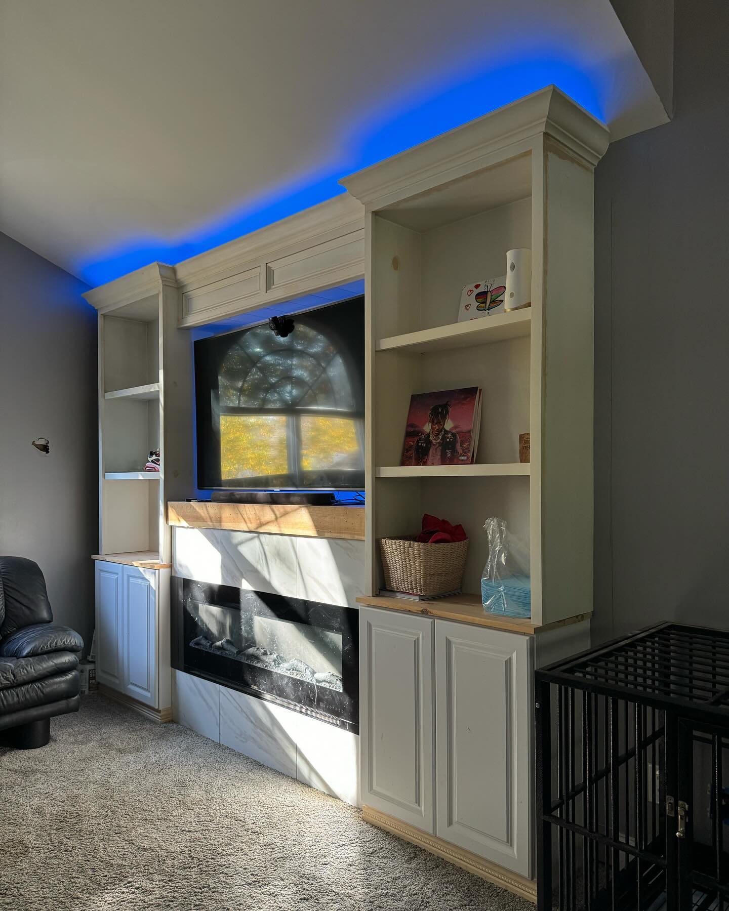 Electric fireplace Built in unit completed
Customer opted to paint himself. Contact us for a free estimate !
#carpentry #builtin #cabinetry #millwork #elitemillwork #longisland #contractor