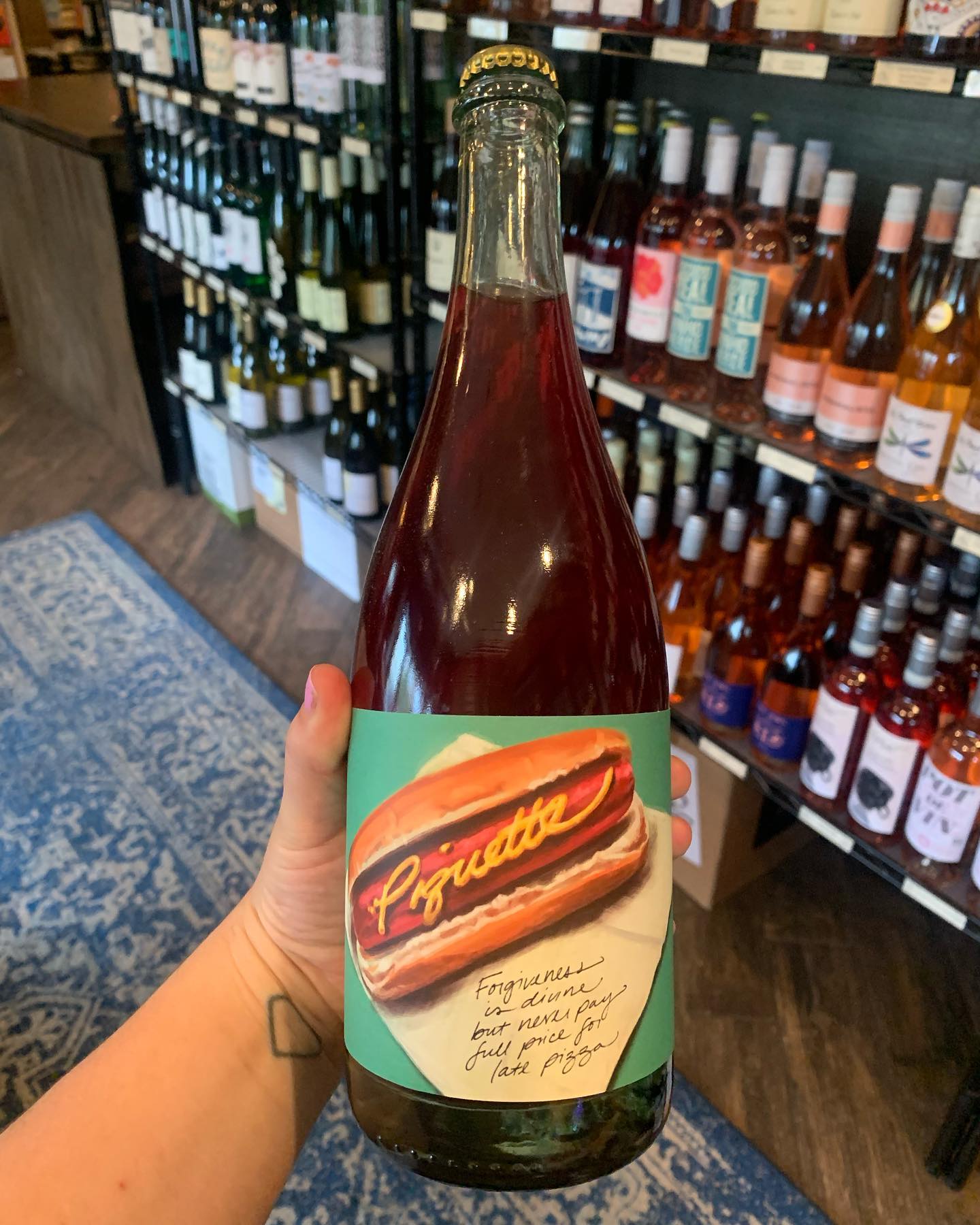 It's BBQ season. Come shop the wine shop for beer & wine or get urs delivered via @quicksipdelivery