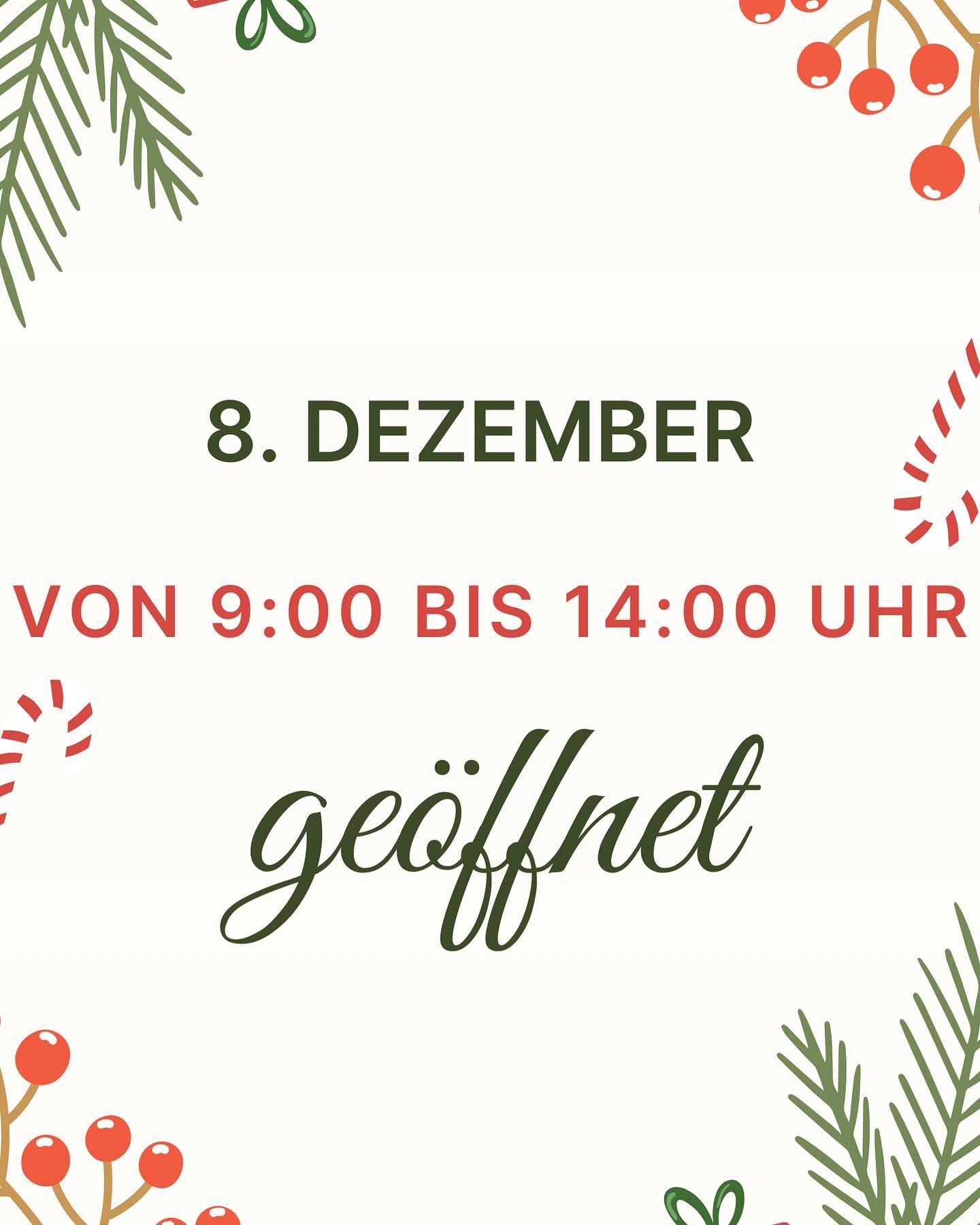 Für mehr Zeit zum gemütlichen Shoppen in der Weihnachtszeit ist das Geschäft am Sonntag, 8. Dezember, von 9:00 bis 14:00 Uhr für euch geöffnet! 🎄🛍️✨🎁💫🫶
.
#weihnachtszeit #christmastime #weihnachtsshopping #christmasshopping #adventöffnungszeiten #nachhaltigkeit #nachhaltigeinkaufen #nachhaltigkeitimalltag #firstclasssecondhand #secondhandshop #wienerneustadt