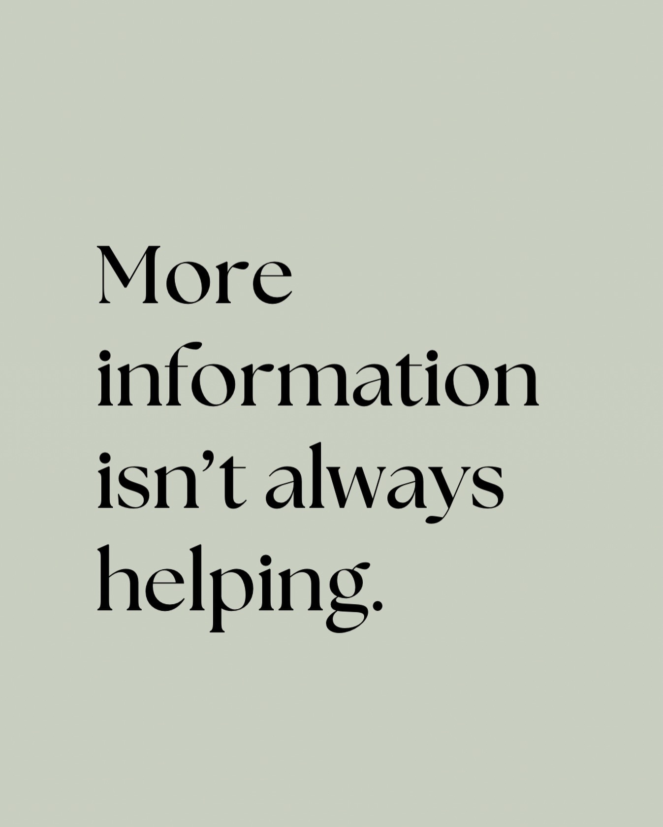 There’s a point in this process where learning more stops helping.
When every new post, protocol, supplement, or success story doesn’t feel reassuring — it feels heavy.
When scrolling turns into spiraling.
When you know too much, but nothing feels clearer.
That’s not because you’re avoiding reality.
And it’s not because you’re not trying hard enough.
It’s because your system is overloaded.
Not all information applies to your body.
Not all advice is meant for your situation.
And trying to hold everything at once makes it harder to know what actually matters.
Stepping back from the noise isn’t giving up.
It’s discernment.
You don’t need to know everything.
You need support making sense of what applies to you.
Save this if you’ve felt worse after “doing more research” 👌
#theeggawakening