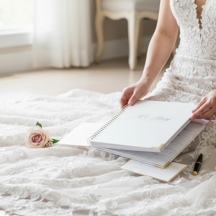 NOW WHAT?!
😳😬
You got the ring, bought your dream dress…. Now what?! What’s next in wedding planning?!🤔 You could sit on the floor and eat chocolates and stress about what to do next, orrrrrrr… you can grab a copy of The Day Wedding Planner and feel fully calm, collected, and confident!
🩷
We’ve got you covered- www.thedayweddingplanner.com