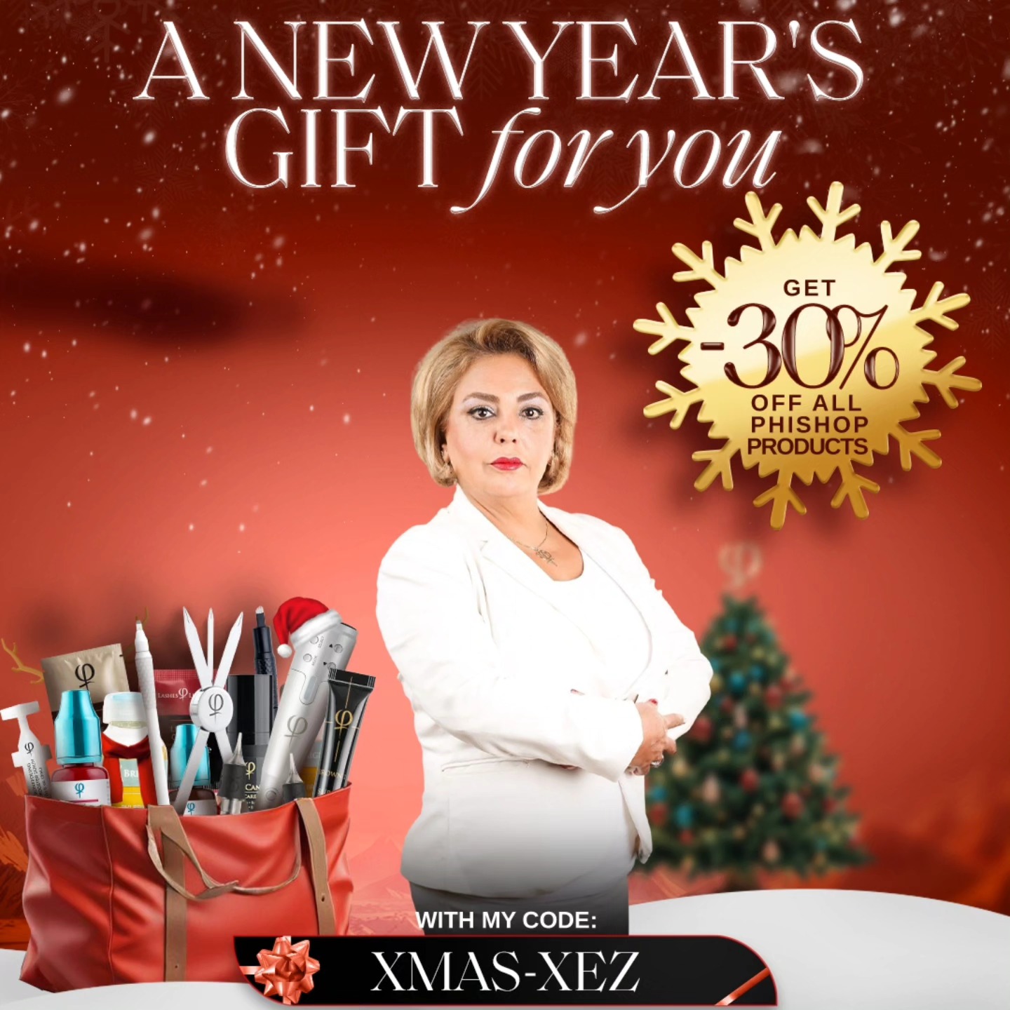 Here’s the updated message with the new code:
Exclusive Offer: Get 30% Off at PhiShop!
We are excited to offer you an exclusive 30% discount on all products at PhiShop! This is the perfect opportunity to grab your favorite items at a special price. Don’t miss out!
Simply use the code XMAS-QEC at checkout to enjoy your discount.
Hurry, this offer is valid for a limited time only!
Thank you for choosing PhiShop!
Best regards,
The PhiShop Team
Let me know if you need further adjustments!
#browstylist_mali#phinederland#phiacademy