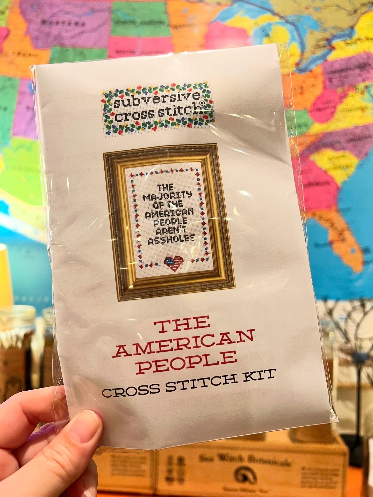 OPEN till 6pm 🥰 All DIY creative craft kits, coloring books, cross stitch, embroidery etc. AND Puzzles 20% off until we wrap up today! Time to get cozy! Stay safe, guys! #MakersGonnaMake #LoveStaunton