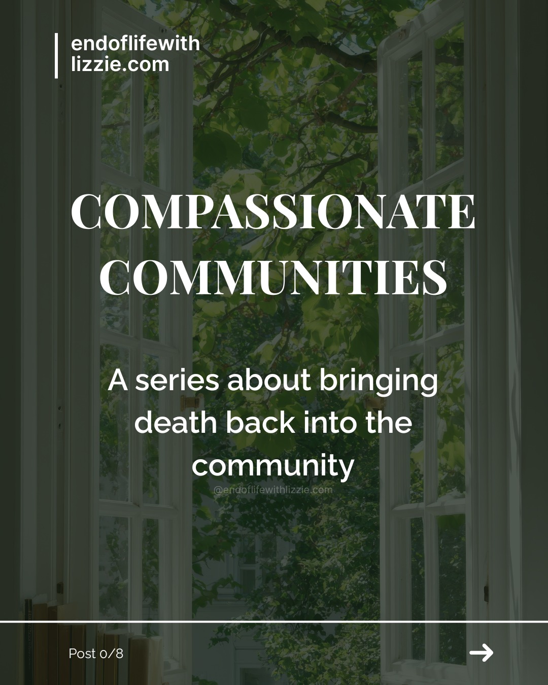 There was a time when death was held in community.
Now, many of us face it feeling unprepared, isolated, and unsure how to be with it.
This series is not about undoing progress or romanticising the past.
It is about remembering what humans have always needed: connection, conversation, and care, especially at the end of life.
This is an invitation.
To talk earlier.
To listen more deeply.
To prepare with honesty and compassion.
This series begins here.
#CompassionateCommunities
#EndOfLifeWithLizzie
#CareAsCollective
#DeathInCommunity
#ThisSeriesBeginsHere