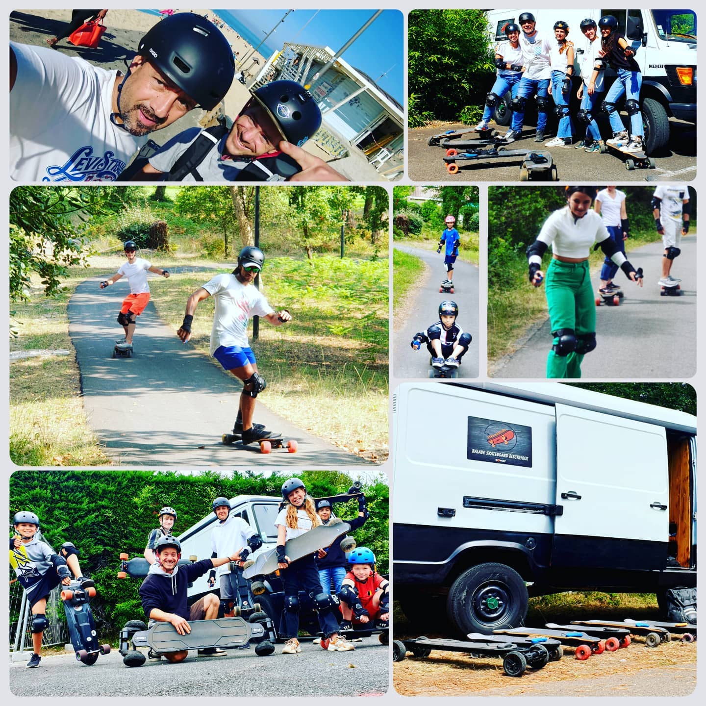 Merci à tous pour cet été, pleins de sensations et d'aventure en skateboard électrique.🛹⚡
Des rencontres et des sourires😁, la découverte de super paysages dans les Landes🌲
Cette aventure à pu être possible grace à vous...
Un bilan plutôt positif qui annonce une prochaine saison encore mieux...
🎁On vous réserve pleins de nouvelles surprises et des nouveaux parcours pour l'année prochaine. Restez connecté.
✅ Bien sur on reste ouvert toute l'année pour les balades et pour tester les nouvelles planches.
Merci @guidedeslandes @sandaya.lecolvert pour avoir communiqué notre activité.