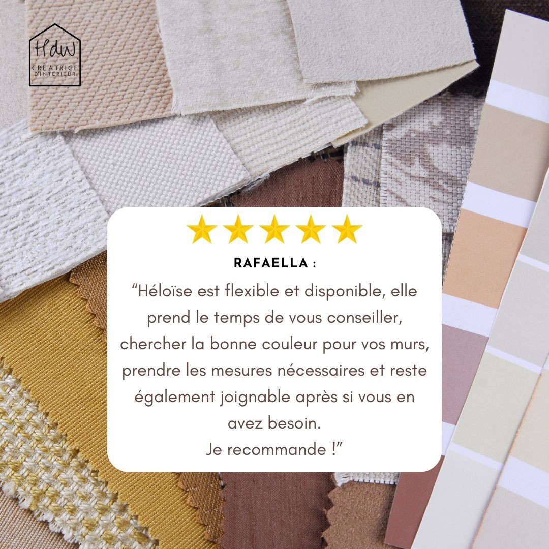 Témoignage d'une cliente suite à un rendez-vous Conseils.
Je l'ai conseillé pour rendre son appartement plus harmonieux et plus chaleureux. Nous avons parlé de couleurs, mobiliers, tapis, rideaux, décoration, agencement de l'espace, ....
Suite à mon rendez-vous ma cliente a toutes les clés en mains pour le faire elle-même. :)
------
#architecteinterieur #décorationinterieur #conseildéco #conseils #déco #bruxelels #archiinterieur #aménagement #couleurs #archi