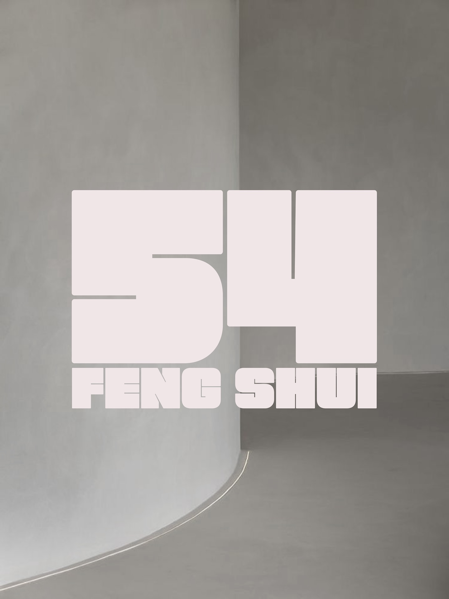 REBRANDING FOR @54fengshui
54 FENG SHUI (pronounced as ‘FIVE FOUR FENG SHUI’) is a studio specialized in Feng Shui and interior design.
What we did: renaming, logo design, colors and fonts, concept development and business card design.
