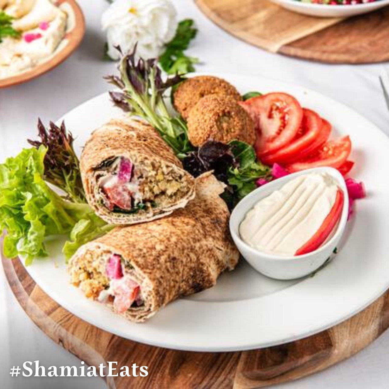Wrap up your day with our Falafel Wrap—every bite is a burst of authentic Syrian flavours! 🥙✨ #ShamiatEats
.
#falafel #falafelwrap #Food #SyrianCuisine #MiddleEastern #TasteOfSyria #Mediterranean #Melbourne #MelbourneFood #FoodieFinds #ExploreLocal #DineInMelbourne #ArabicFood #SyrianFood #LebaneseFood #Eats #northcote #northcotefood #northcoterestaurants
