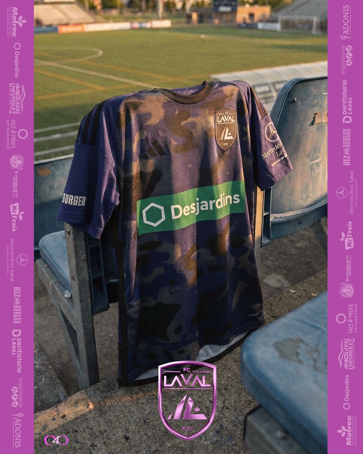 Un énorme merci à Desjardins pour le soutien apporté à notre jeunesse, notre passion du soccer et notre fierté communautaire. 🙏🏻💜
Big thank you to Desjardins for supporting our youth, our soccer passion, and our community pride. 🙏🏾💜
#FCLaval #Partnership #communauté #community #Partenariat