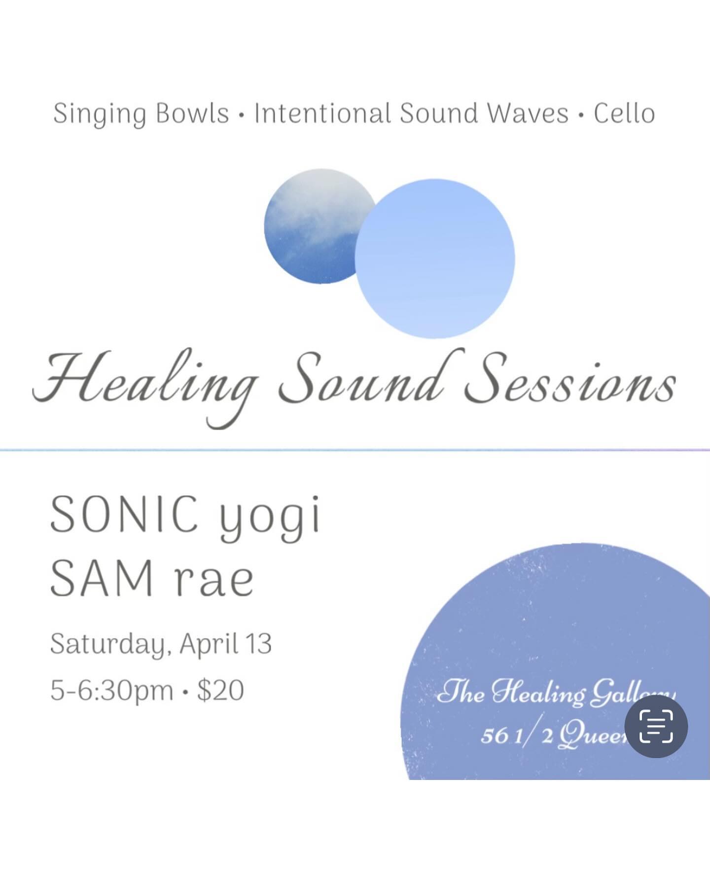 We are pleased to host @sonic_yogi and @samraemusic as they share an evening of healing sound waves. Spaces are limited, please sign up early. Link in bio and in our stories.