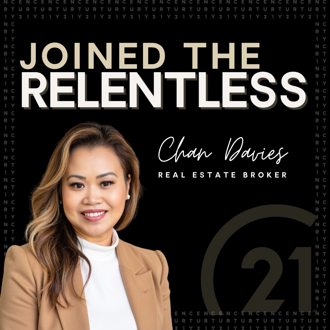 Please join us in welcoming Chan Davies to CENTURY 21 Real Estate Center! ✨ We are excited to have her talent, drive, and professionalism as part of our relentless team. 💛
#WelcomeToTheTeam #JoinedTheRelentless #C21RealEstateCenter