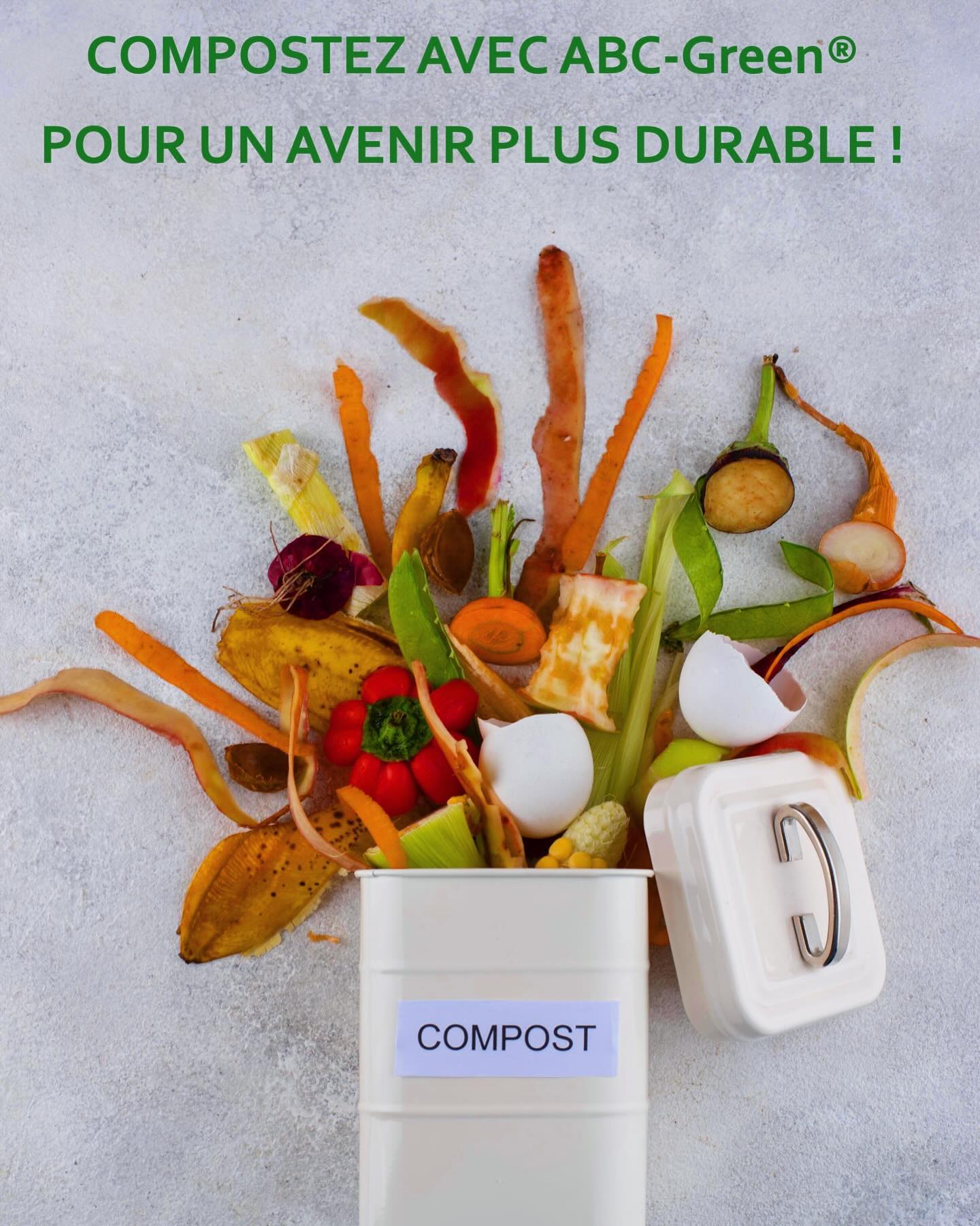 Faites partie du mouvement vert 🌱♻️ compostez en utilisant notre activateur de compost 🐛
Le 1er janvier 2024, le tri à la source des déchets organiques par les particuliers sera obligatoire
ABC-Green® vous propose un activateur de compost naturel,
afin de booster le processus de décomposition
Comment ça marche ?
ABC-Green® est composé de jeunes larves d’Hermetia illucens
Ces larves d’insectes sont capables de consommer tous les types de déchets organiques provenant de la maison et du jardin (déjections, graines, épluchures, restes d’assiettes, herbes coupées,)
Elles réduisent visiblement et rapidement le volume des déchets de votre composteur tout en éliminant la production d’odeurs, et en régulant naturellement les populations de nuisibles.
.
.
.
#compostlife #compostez #ecologie #compost #recyclage #biodechets #economiecirculaire