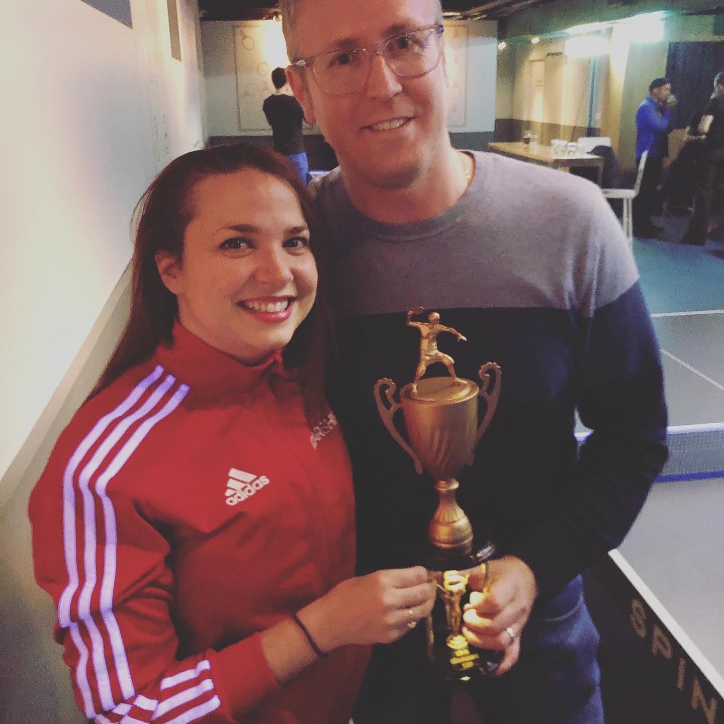 Congrats to @youngclairez and @jackcinecrew on last night’s victory of the gearshift cup!