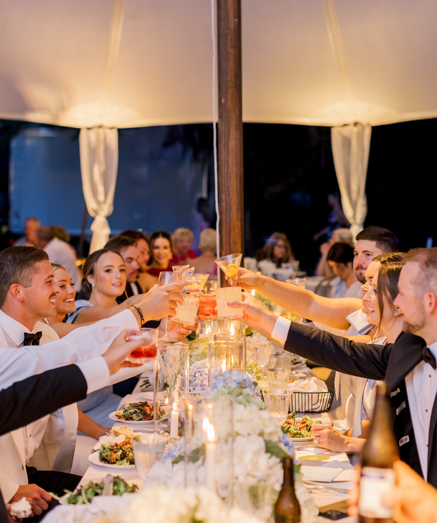 A cheers to forever, beautifully captured 🥂