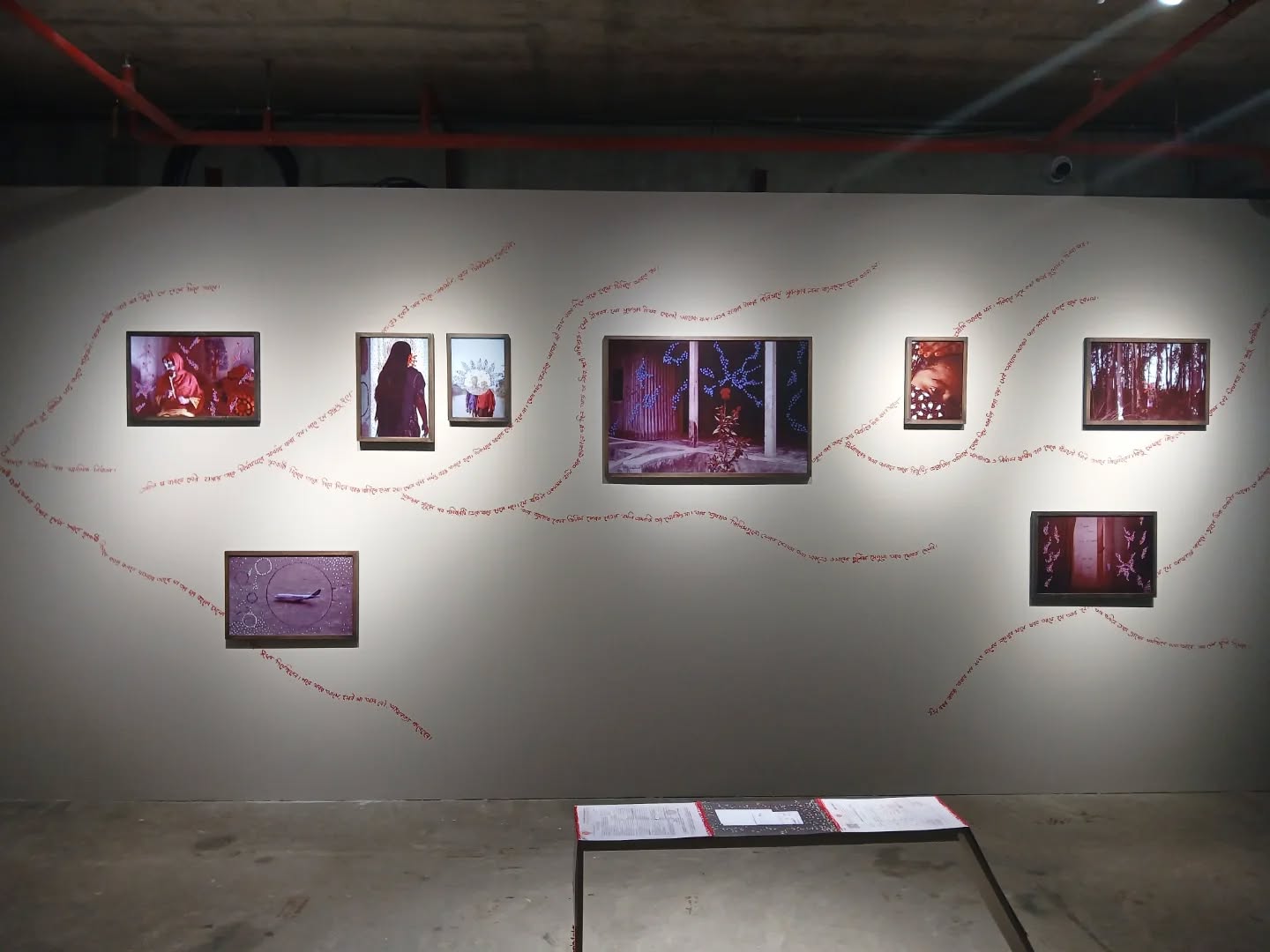 Huge congratulations to Sumi Anjuman, Tondra & Samdani Art Award 2023 artist, on presenting her work at Chobi Mela XI – International Festival of Photography
Her work “Unhealed Beneath Grieving Skies” is being shown in the exhibition "Rights of Passage" curated by Tanvi Mishra at the basement of DrikPath Bhobon, 16 Sukrabad Road, Dhaka.