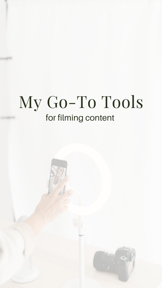 These are my "don't leave home without them" tools that I take when I'm on the go and filming content.
The stabilizer was the most expensive at $60, but the light and mics were around $20.
Can you film without these tools? Yes
Do they make your videos better (which require less editing)? Also yes.
Let me know if you want me to send you the links for these - and no it's NOT an affiliate link.
