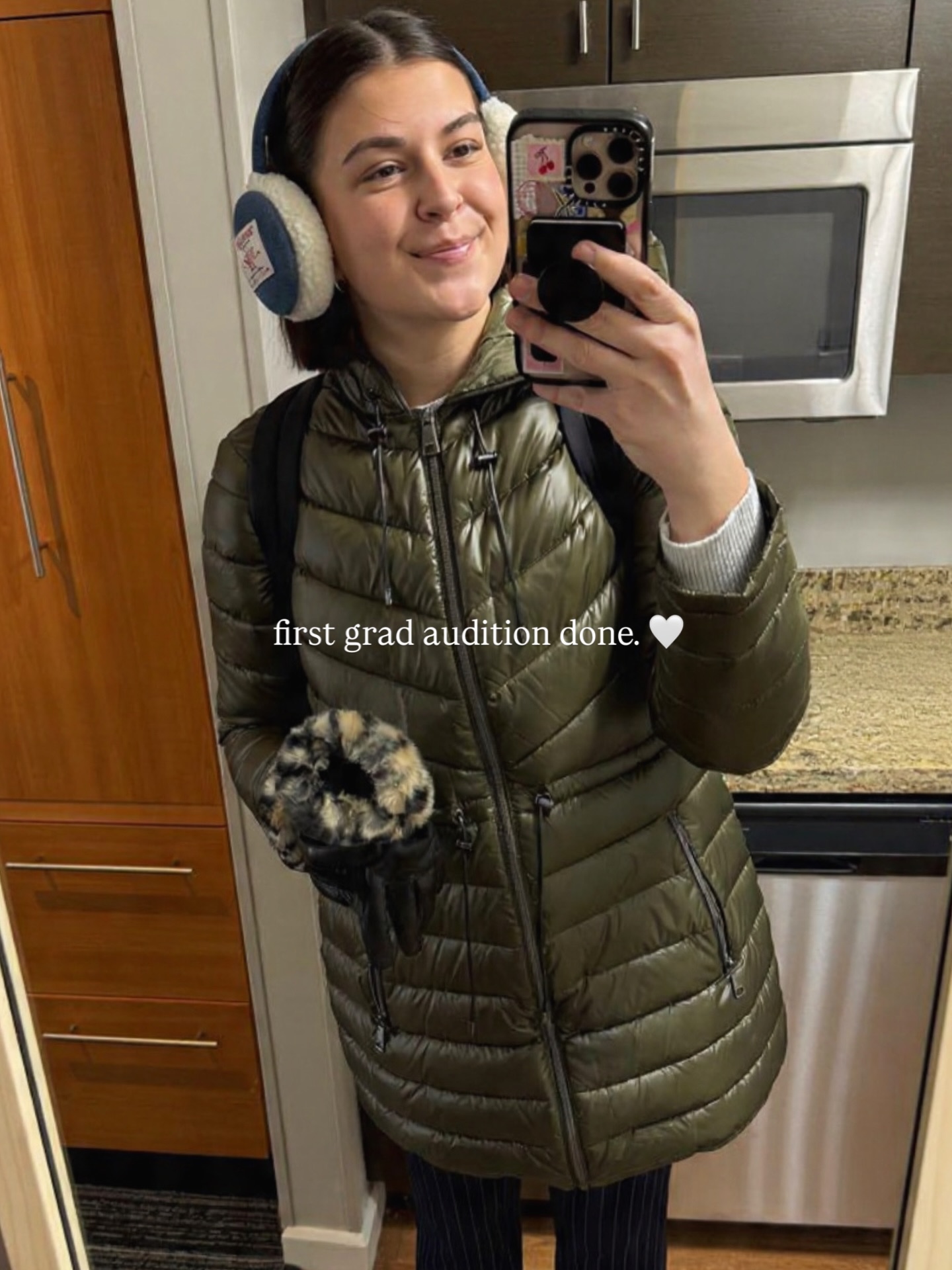 Iโve been preparing for these since the fall of 2024. Iโve come a long way since then, and how lucky am I to have the opportunity to audition to 8 fantastic schools. That goes to say, Iโm meant to be wherever I end up. Cheers to doing this 7 more times. ๐ค๐ฅ