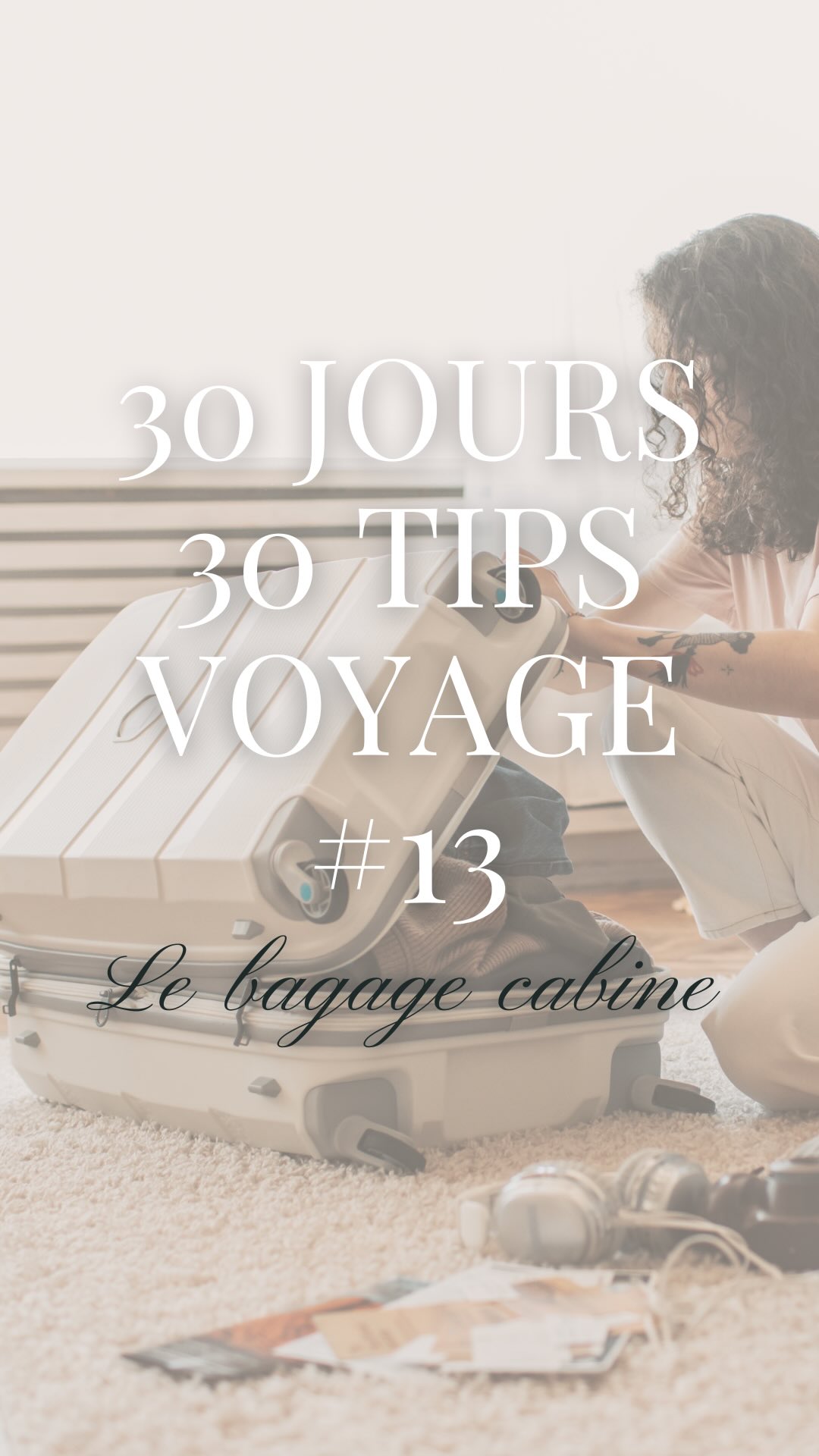 ✈️ TIPS VOYAGE #13 — Avoir des affaires de rechange
Bagage en retard, perdu, ou juste une correspondance compliquée…
Ça arrive beaucoup plus souvent qu’on ne le pense.
Avoir une tenue de rechange dans ton bagage cabine, ça peut littéralement sauver ton voyage.
Même une nuit sans tes affaires devient beaucoup plus simple à gérer.
Je t’explique dans la vidéo quoi garder avec toi et pourquoi c’est essentiel.
🎥 30 jours — 30 tips voyage : épisode 13.
#traveltips #astucevoyage #travelhacks #voyage