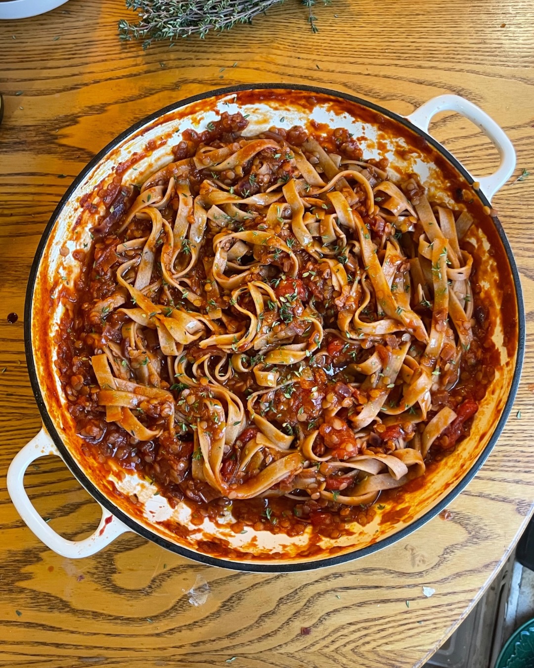 Lentil Tagliatelle Ragu - part 2
This ragu was so good we had to do it twice 😋
A perfect weekend recipe, it takes a bit of time but it’s still easy and simple to make. Head to our previous reel for the recipe or dm us for a full breakdown
Find our Lentil Tagliatelle in Sainsbury’s large stores or on Ocado.com