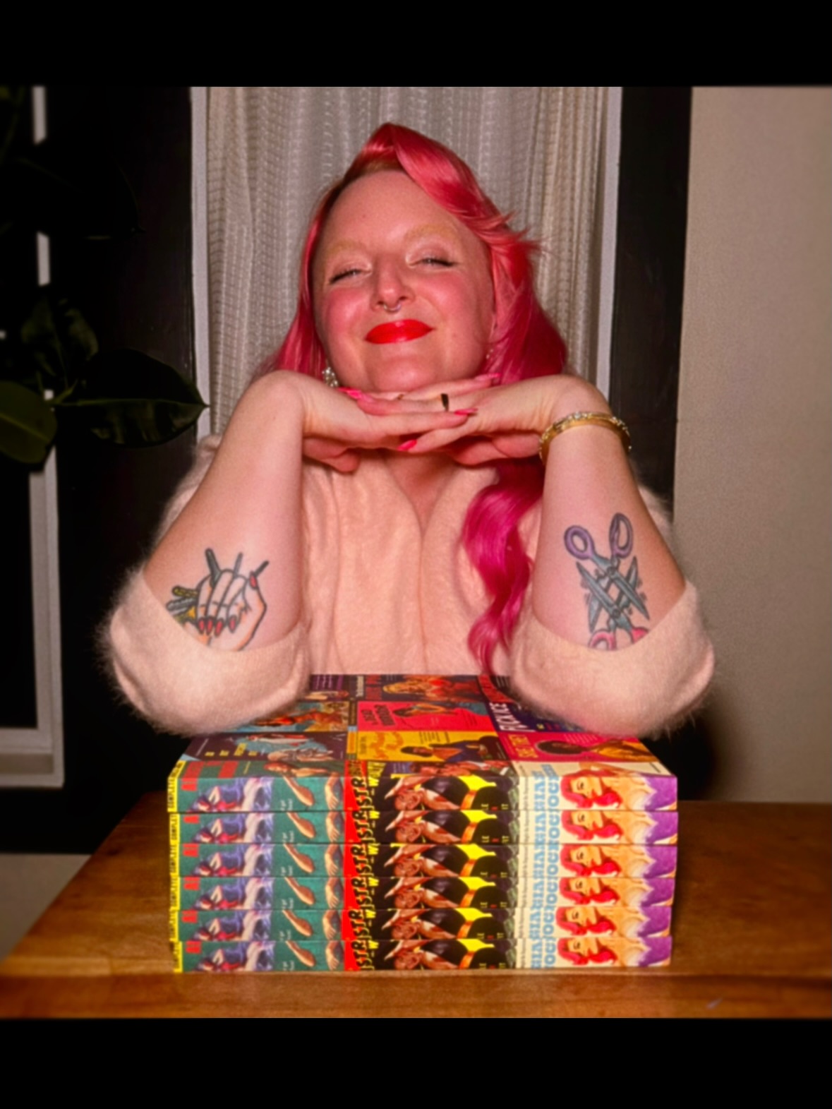 My first edition printings of my portfolio have all officially been sold and sent to their new homes 🏠
It was such a surreal moment, sitting at my dining room table, writing thank yous inside each book and sealing them with a kiss.
I am so profoundly grateful to be able to share this work with you all and be seen and loved by so many wonderful humans 💖
Second printings will be ready in two weeks, so be sure to order now before they are gone!