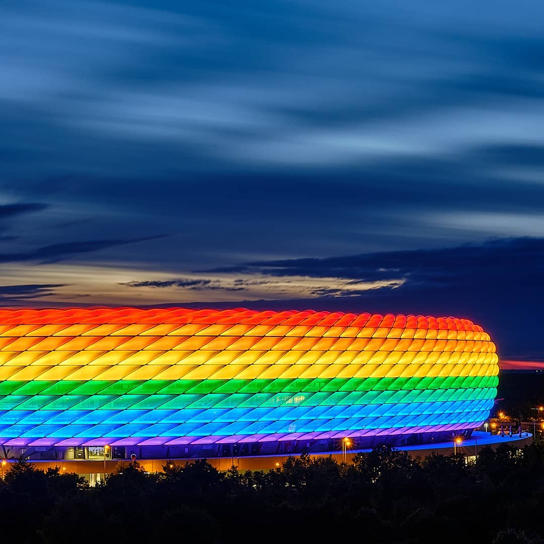 Shameful! UEFA bans LGBTQI+ rainbow stadium protest in Munich.
UEFA shows no #respect for diversity, tolerace and solidarity.
#lgbtq #diversity #rainbow #lgbtpride #lgbtlove #fujifilm_global
#fujifilmde #fujigfx50s #fujigf120mm #fujifilmfeaturetime
#uefa #em2020 #münchen #allianzarena
#munich #arena #stadium #fineart #fineartphotography #fineartphoto #fineartphotographer #ishootfujifilm #bhop_photography
.
.
.
