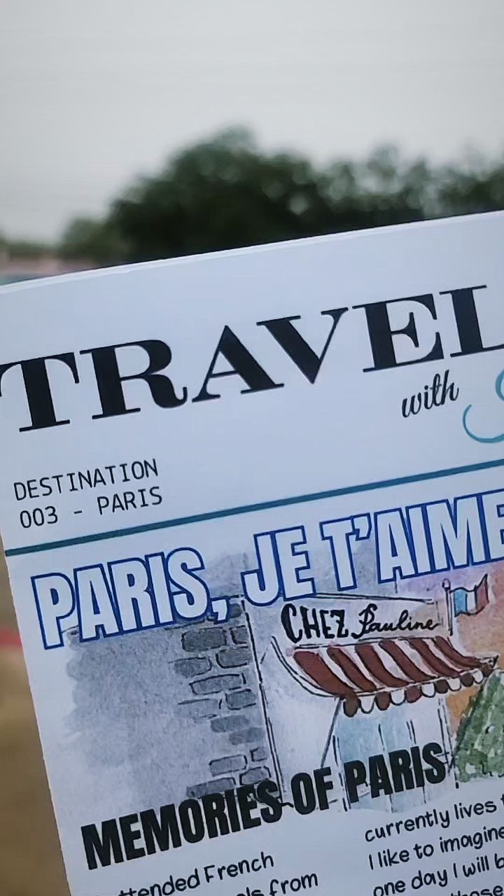 ✨️🇫🇷 I’ve never been to Paris, yet it feels like a city I’ve carried with me since childhood—known through stories, and images. ✨
February’s Travel Mail Club destination is Paris and you can still sign up until January 31st to receive this journey in your mailbox.
Video description:
Close-up video showing detailed shots of the Memories of Paris Travel Mail Club newsletter for February, focusing on the paper texture, artwork details, and printed pages.
#TravelMailClub #MemoriesOfParis #PaperMemories #SnailMailLove #memorykeeping