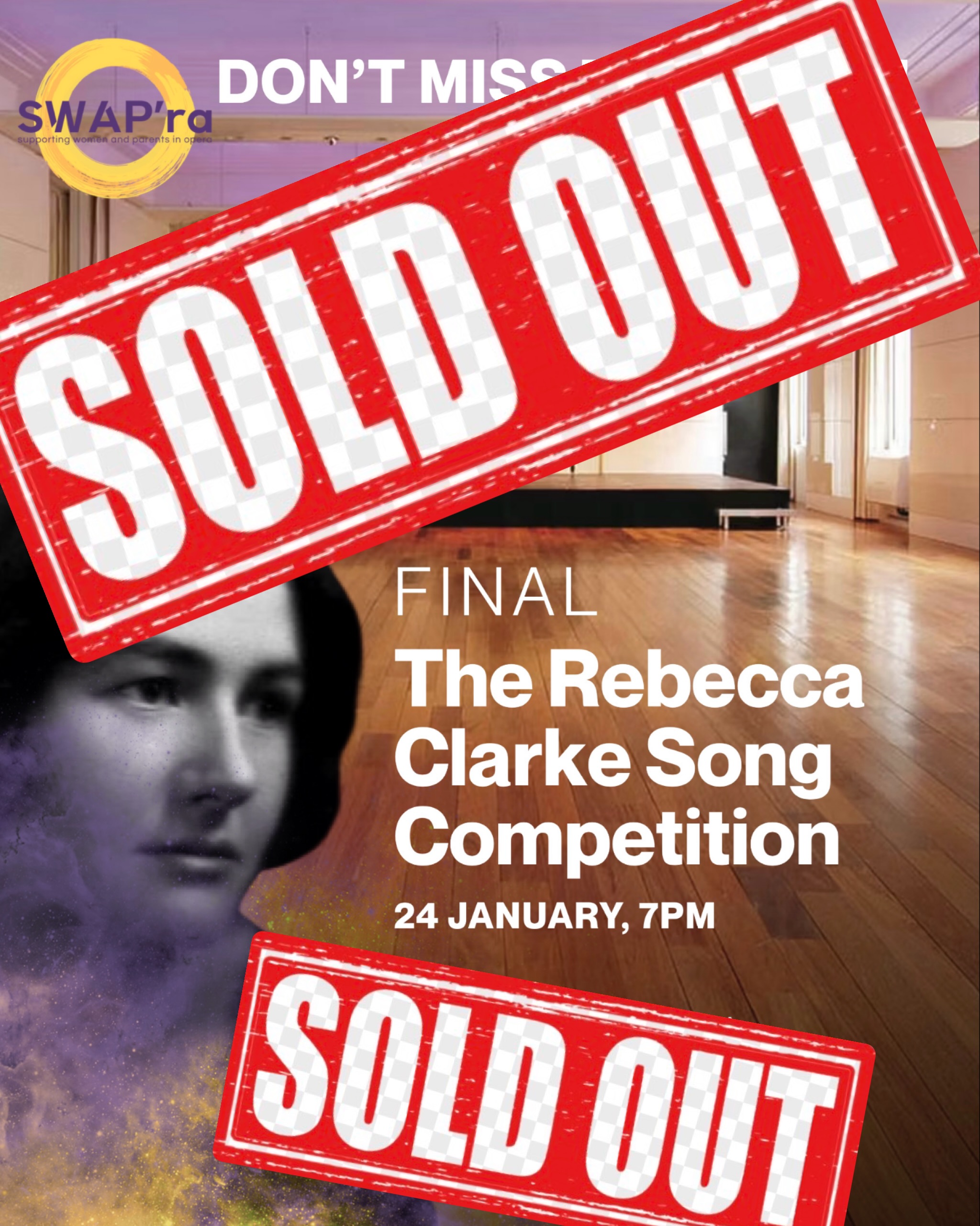 Wow. We are utterly thrilled to announce that tonight’s final of the Rebecca Clarke Song Competition is fully booked! What a powerful reminder that audiences want to hear this music, discover these composers, and support the artists bringing it to life. We can’t wait to share it with you