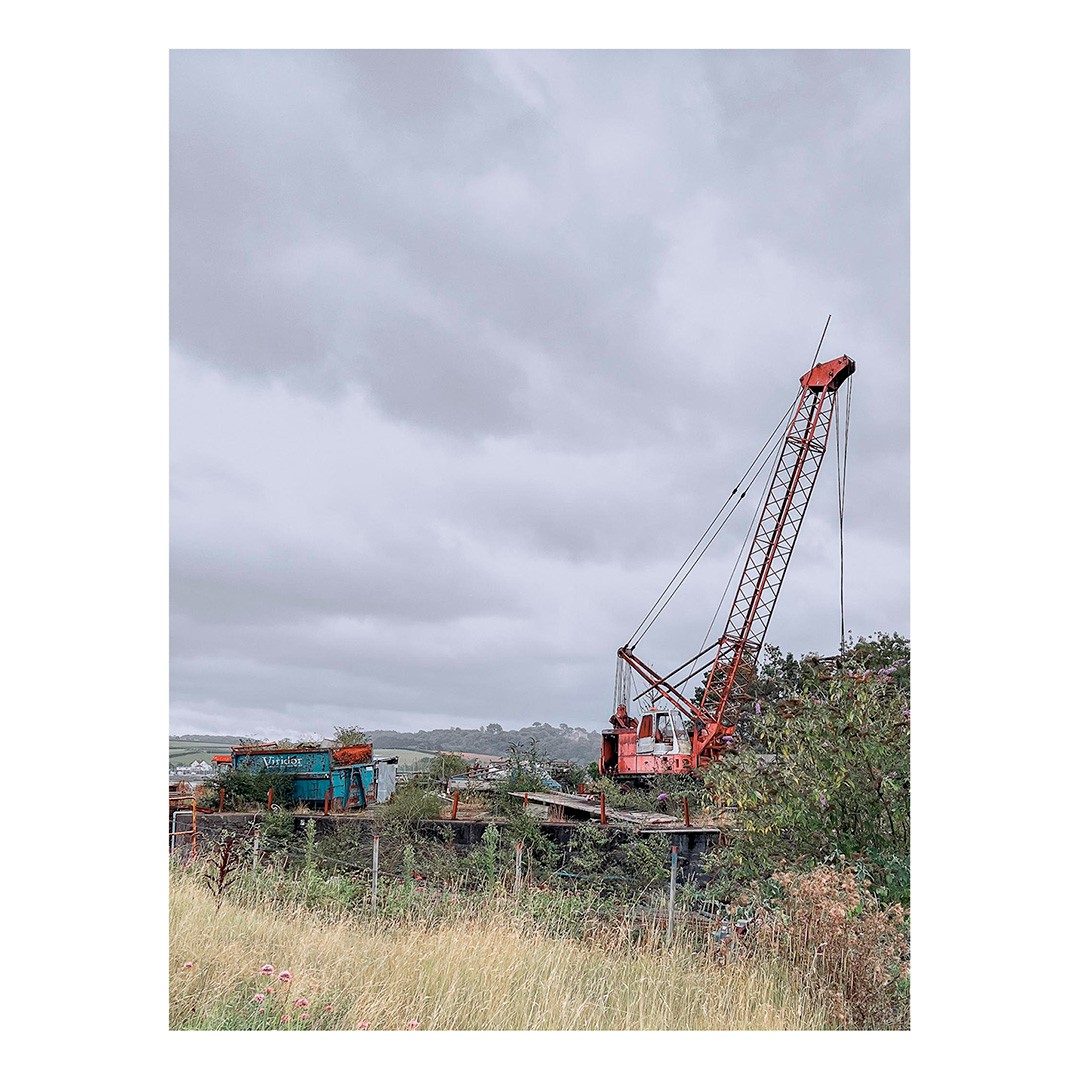 ... #devon #northdevon #crane #photography #placephotography #senseofplace