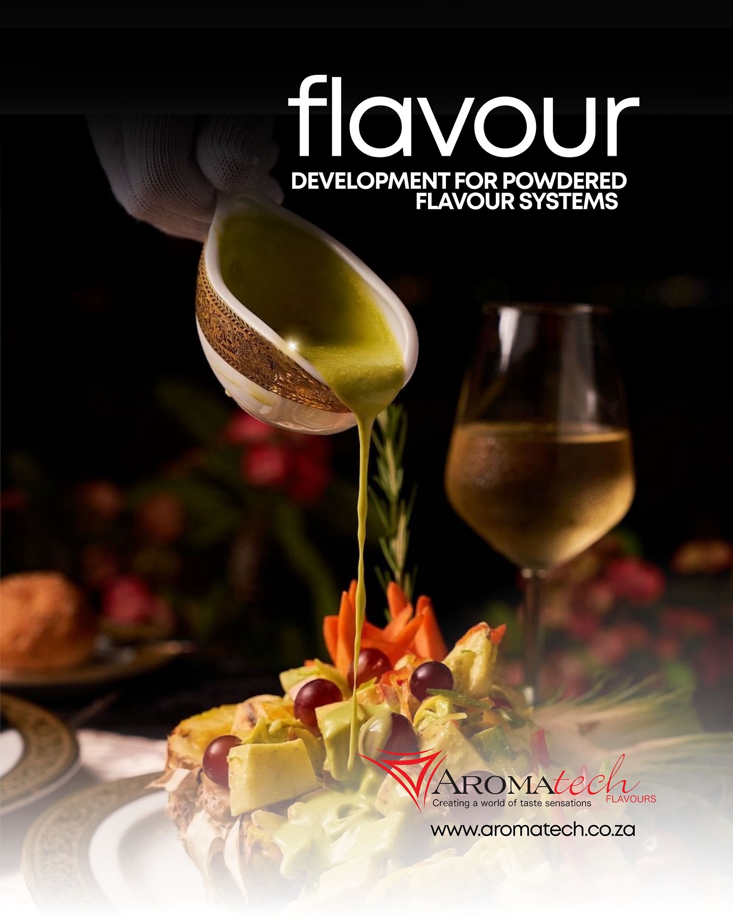 AROMATECH FLAVOUR DEVELOPMENT -for dry powder applications—a category where precision, aroma, and depth make all the difference. Our team works closely with manufacturers to create
Powdered flavour systems designed for:
• Soup sachets & instant soup bases
• Gravy powders & dry sauce mixes
• Instant noodle flavour packs
• Stock powders & bouillons
• Spice blends for poultry, red meat & plant-based foods
• Dry rubs and marinades
• Flavour solutions for Snack such as chips, popcorn, and extruded snacks
These flavours are formulated to be heat-stable, cost-efficient, and tailored to your process—whether you’re packing, blending, or scaling up.
ORDER YOUR FLAVOUR TODAY
☎️Telephone: 011-452-1760 | 010-010-6174
🌐https://www.aromatech.co.za/
📍Orders: sales@aromatech.co.za
#flavour #aromatech #aromatechflavours #flavourdevelopment