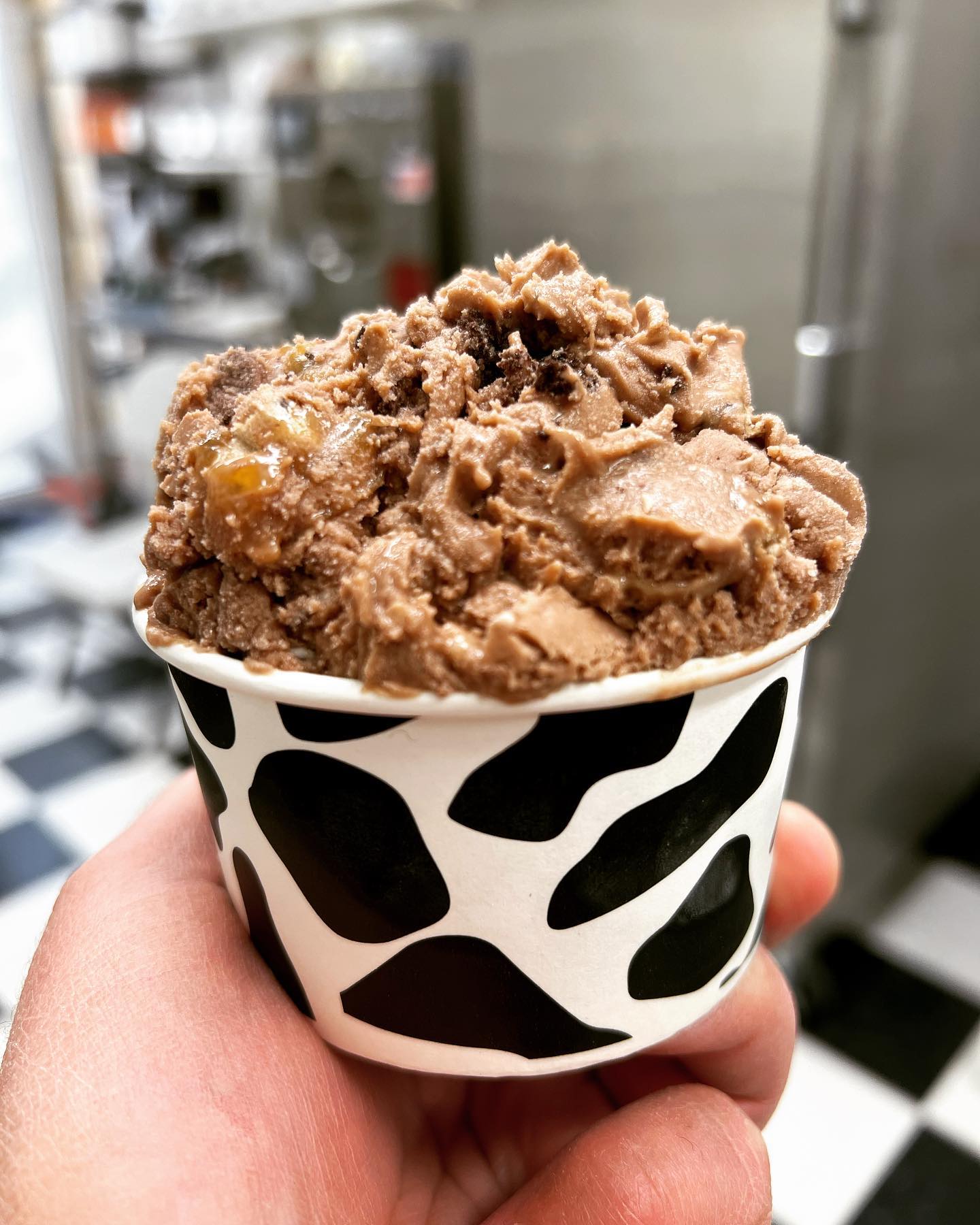 Meet our newest flavor #50shades A #boozy #icecream made with #baileys #doublechocolatevodka #butterrippleschnapps #cremedecocao #oreos #cookiedough #brownies #skor #caramel How will you be seduced? Coming soon to #freshandlocalmarketandkitchens #yyc