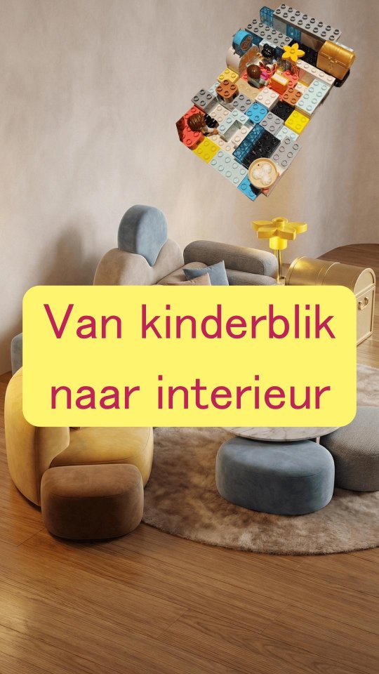 INSPIRATIE ▪︎ Van kinderblik naar interieur
Eén van mijn inspiratiebronnen is mijn vierjarige dochter Nowa. Ze is creatief en nog zo heerlijk onbevangen. Ze weet me regelmatig te verrassen met haar creaties, waar ik zo af en toe zelfs inspiratie uit haal. In de serie 'Van kinderblik naar interieur' neem ik jullie hierin mee. Een soort ode aan de fantasierijke wereld van kinderen en wie weet haal je er net als ik interieurinspiratie uit!
Ik trap de serie af met een bouwwerkje van duplo. Nowa inspireerde me met de vorm, die me doet denken aan een modulaire bank met verschillende hoogtes. Super gezellig en om blij van te worden toch🤩 Zou jij deze bank kopen?😄
#interieurinspiratie #kinderkunst #kleurrijkwonen #interieurontwerp #elementenbank