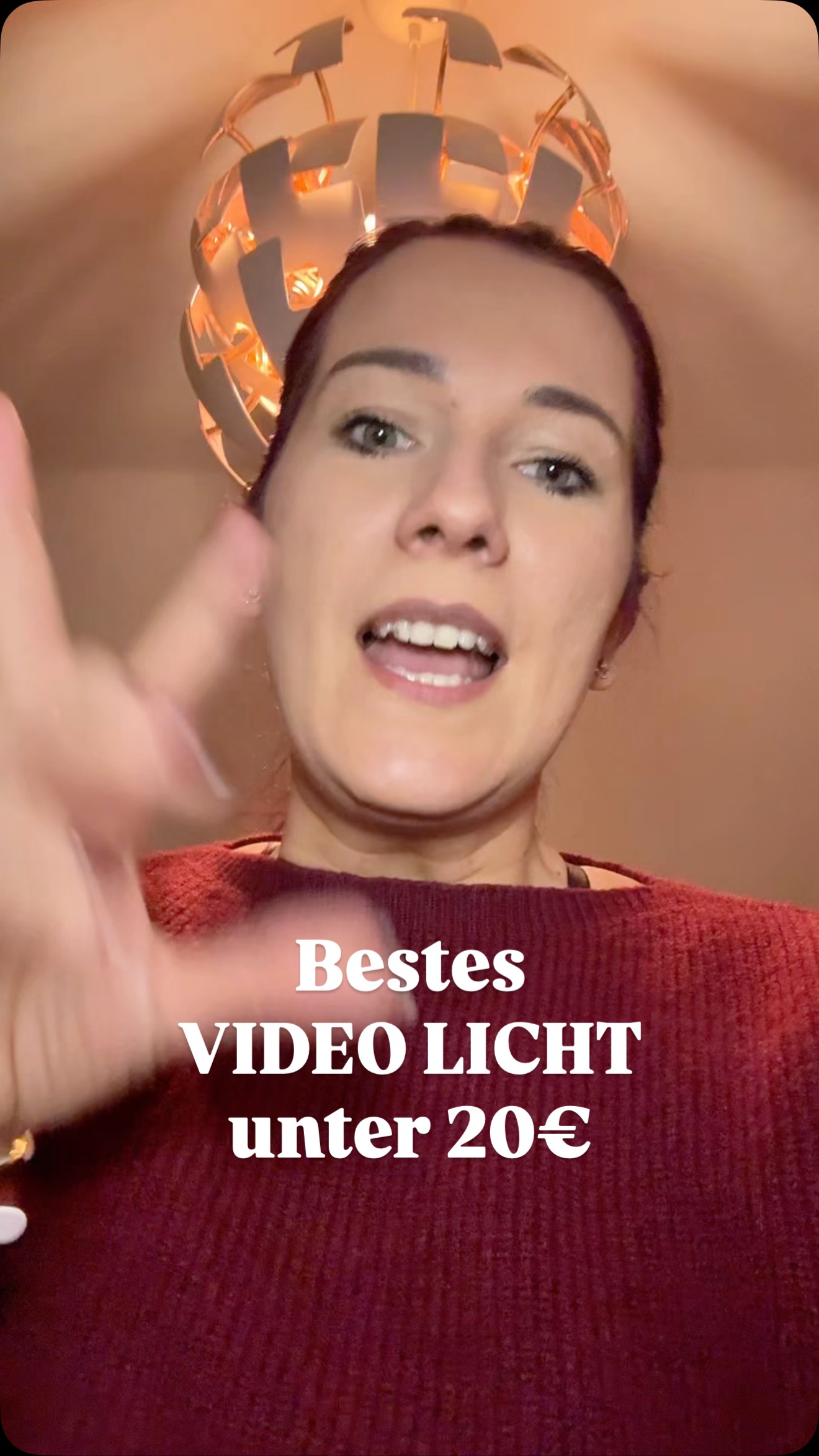 Das Teil ist zuuu günstig 🤩🤩
Geniales Teil - spoiler: doppelkinn bleibt leider trotzdem 😂 - aber das Licht is mega geil!! Perfekt für unterwegs und billigst!!
Falls du es haben willst, schick ich dir den Link… kommentier halt was licht oder so … 😉
…na hab nix davon, aber duuu brauuuchst das 🤩