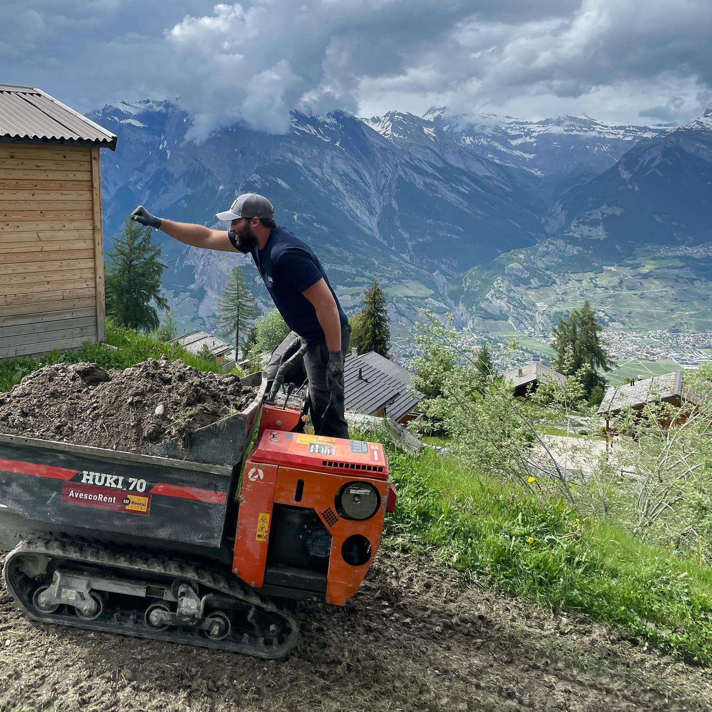 Superman was on the tools today!!
-
-
#nendaz #nendazswitzerland #landscaping #garden #gardening #lawn #lawncare