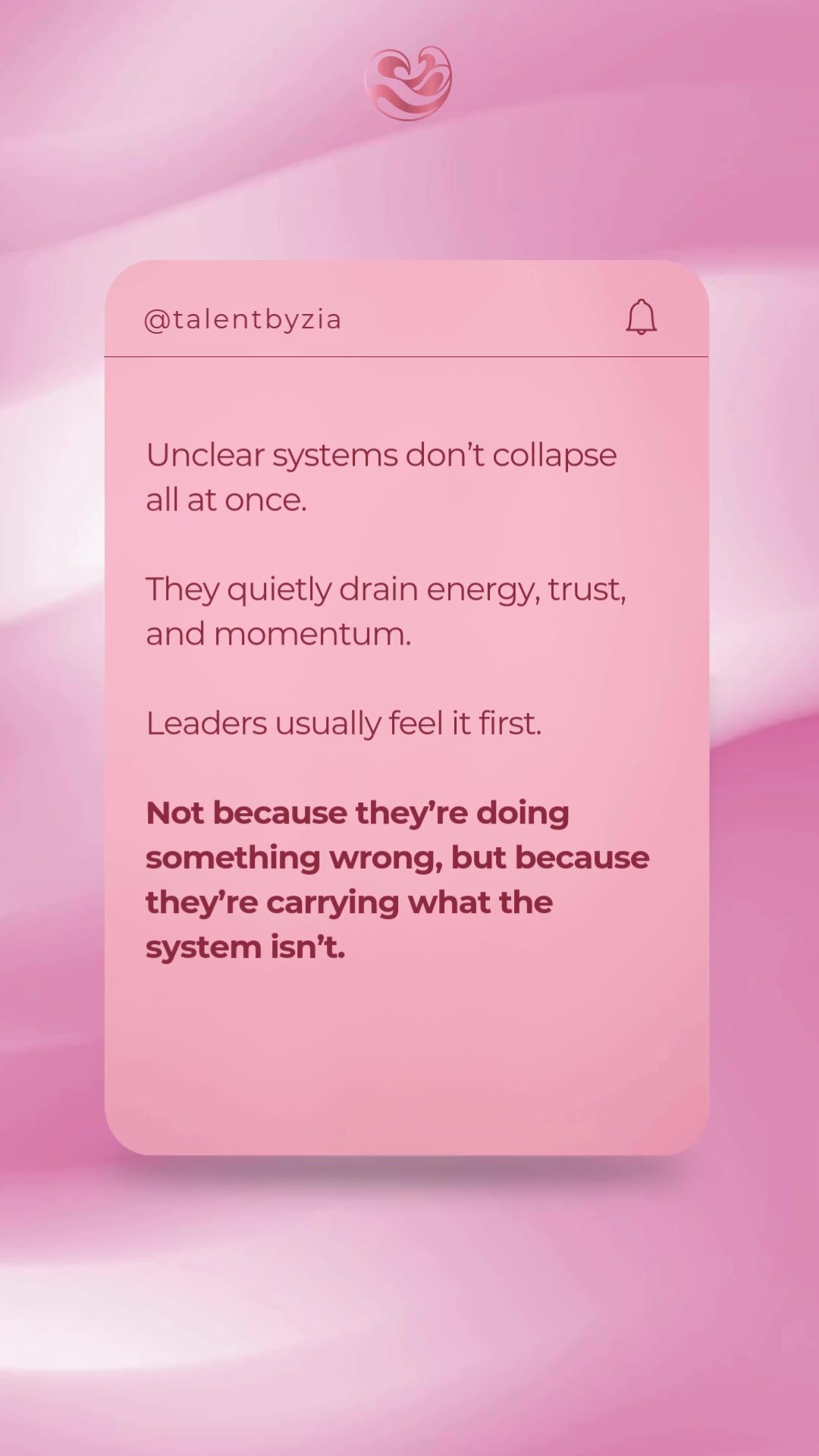 Save this. These signals explain more than they seem.
Link in bio to schedule a 15-min Alignment Call.
#ExecutionConstraints #LeadershipCapacity #OrganizationalDesign #SystemClarity #ZIA
