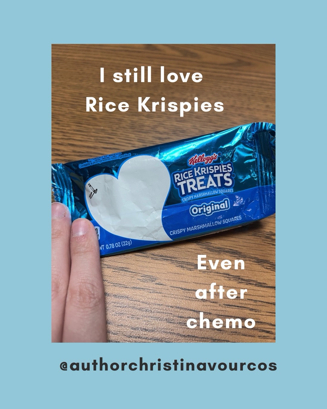 I still remember my nurses, who helped me with chemo treatments from December 2022 through March 2023, who were surprised how much I loved eating Rice Krispies during treatments. They even would think of me when they saw Rice Krispies available while they were at restaurants.
I have always loved eating these treats since I was little. Although I do prefer the homestyle version a bit more, but I’ll take any kind available to me.
There was a bit of worry that I wouldn’t love eating Rice Krispies after finishing my treatments. That they would be tainted by the difficult experience I had.
I even pondered this as I was writing my poetry book DIVE WITHIN, which features my experience of fighting a blood cancer, lymphoma. But the only time, I struggled to eat Rice Krispies was during my radiation treatments (during May 2022 through June 2023). That was when I struggled to eat a lot of things.
So when I was back to normal eating habits, Rice Krispies were still a treat that I enjoyed. Most of all, it continues feel like a comfort food just like it was for me during chemo. Chemo gave me a lot of difficulties, but thankfully never truly removed my cravings for food.
I hope you will connect to my poetry like many have so far from those connected to cancer or have experienced a health struggle in their life. It’s given them understanding and hope.
Find my latest poetry books through Amazon or by request through your local bookstore. Maybe next time you see a Rice Krispies treat, you’ll think of me. #GreekLatina #IndieAuthor #IndiePoet #LymphomaSurvivor #LatinxBooks
