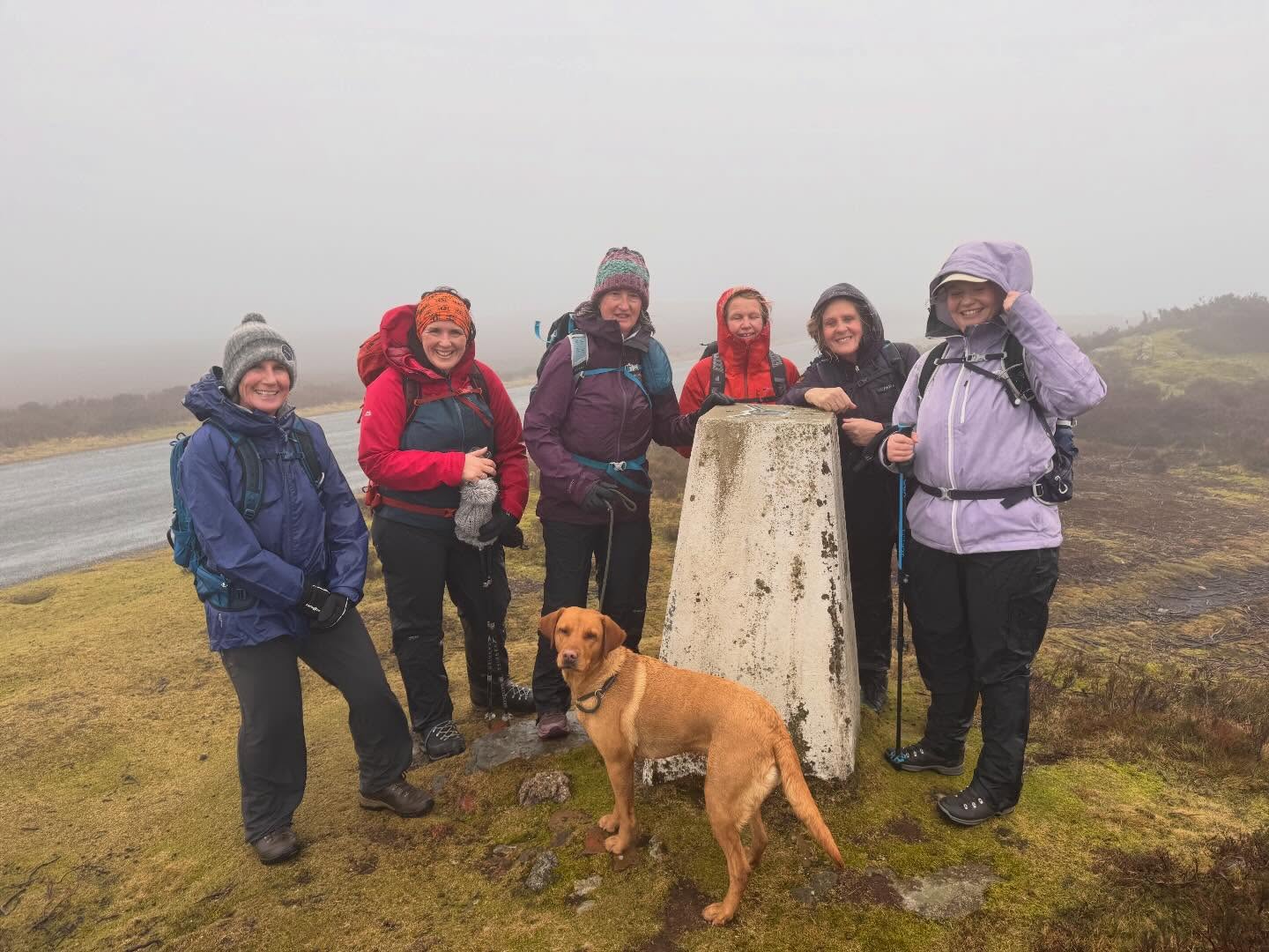 “Have you ever seen the rain? Yep… rain, fog and wind on the North York Moors today 🌧️🤣
📍Scaling Reservoir and Danby Beacon - 10 miles and 500ft ascent
Fantastic walk out, found a sheltered space for lunch and handy tip always have a hair bobble!
https://www.yorkietalkies.co.uk/yto-friday-walks
#getoutside #YTO #guidedwalks #fridaywalks